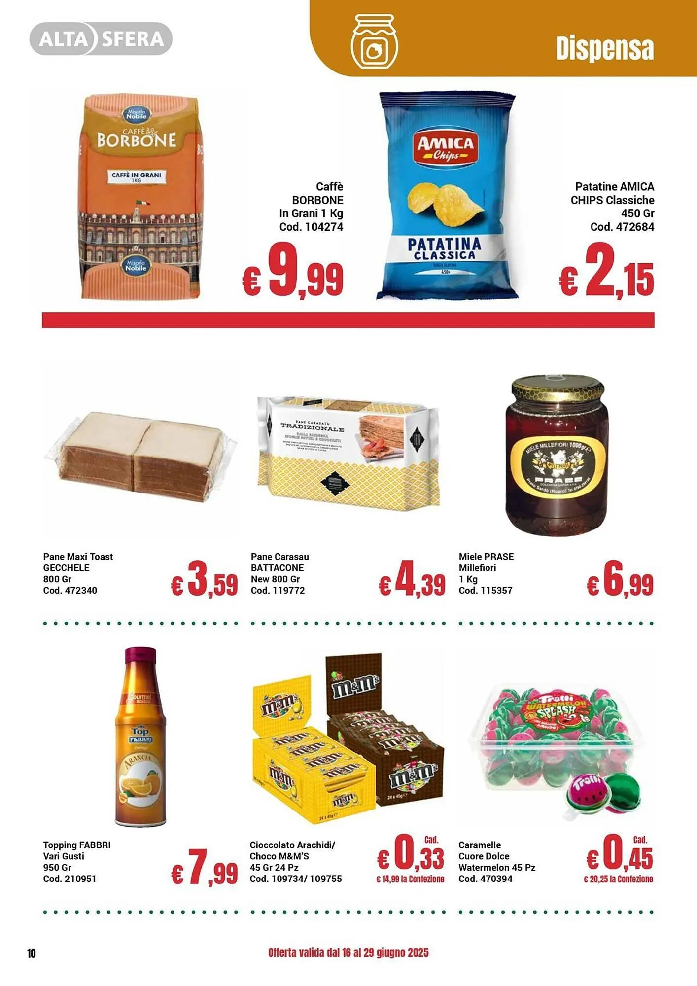 Volantino Centro Cash da 16 giugno a 29 giugno di 2025 - Pagina del volantino 10