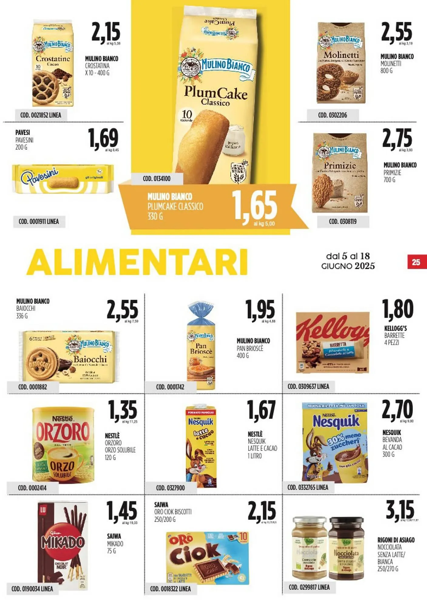 Volantino Carico Cash & Carry da 5 giugno a 18 giugno di 2025 - Pagina del volantino 25