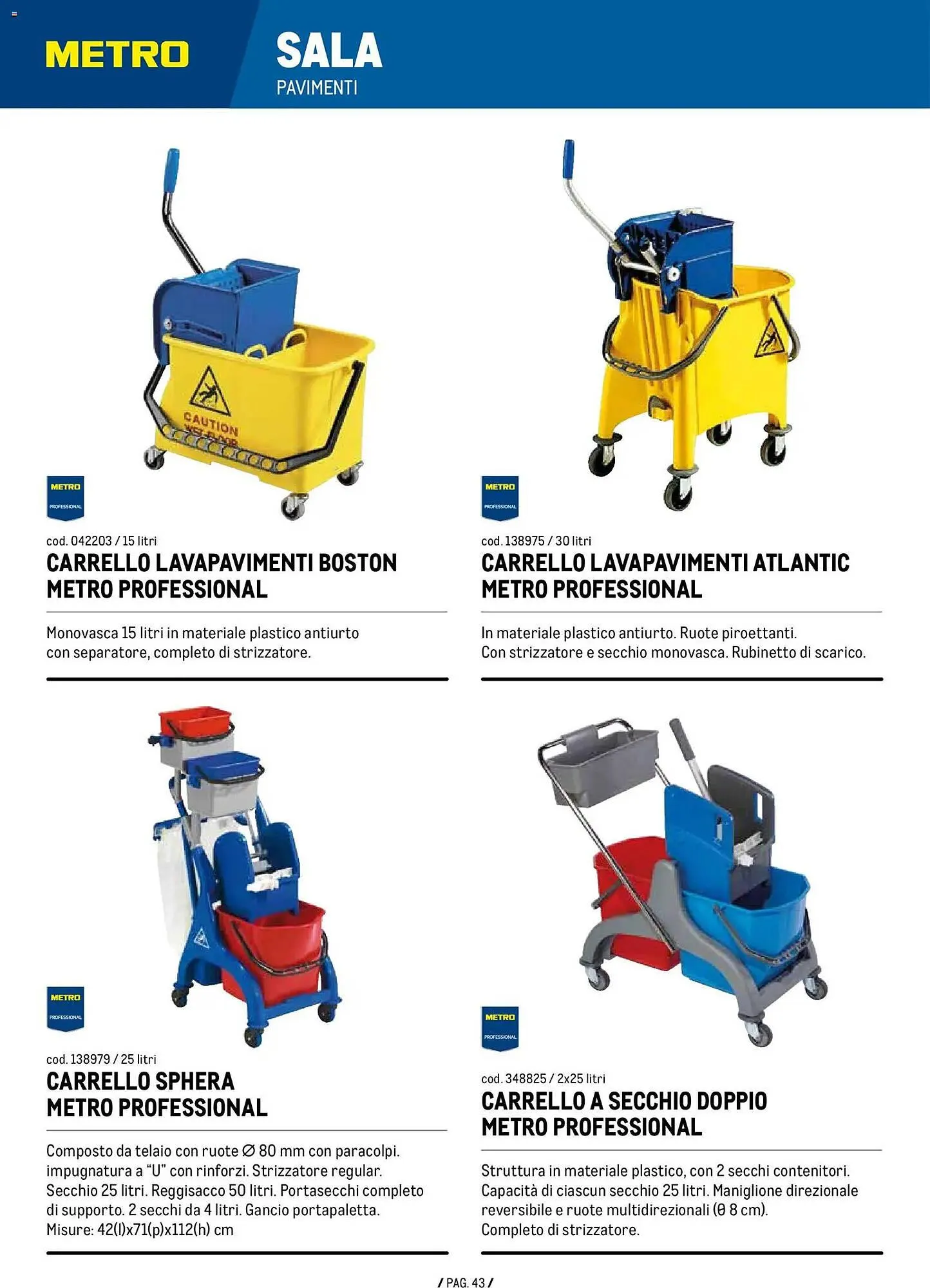 Volantino Metro da 7 gennaio a 31 dicembre di 2026 - Pagina del volantino 43