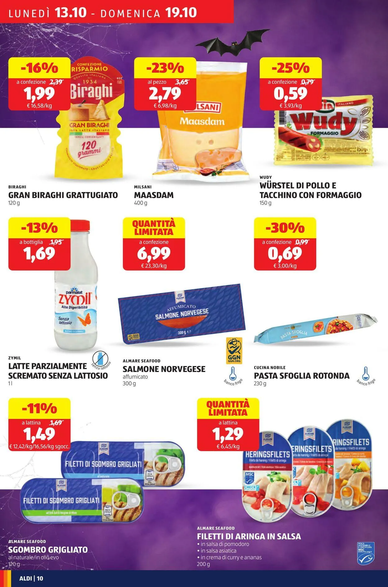 Aldi Volantino attuale da 13 ottobre a 19 ottobre di 2025 - Pagina del volantino 10