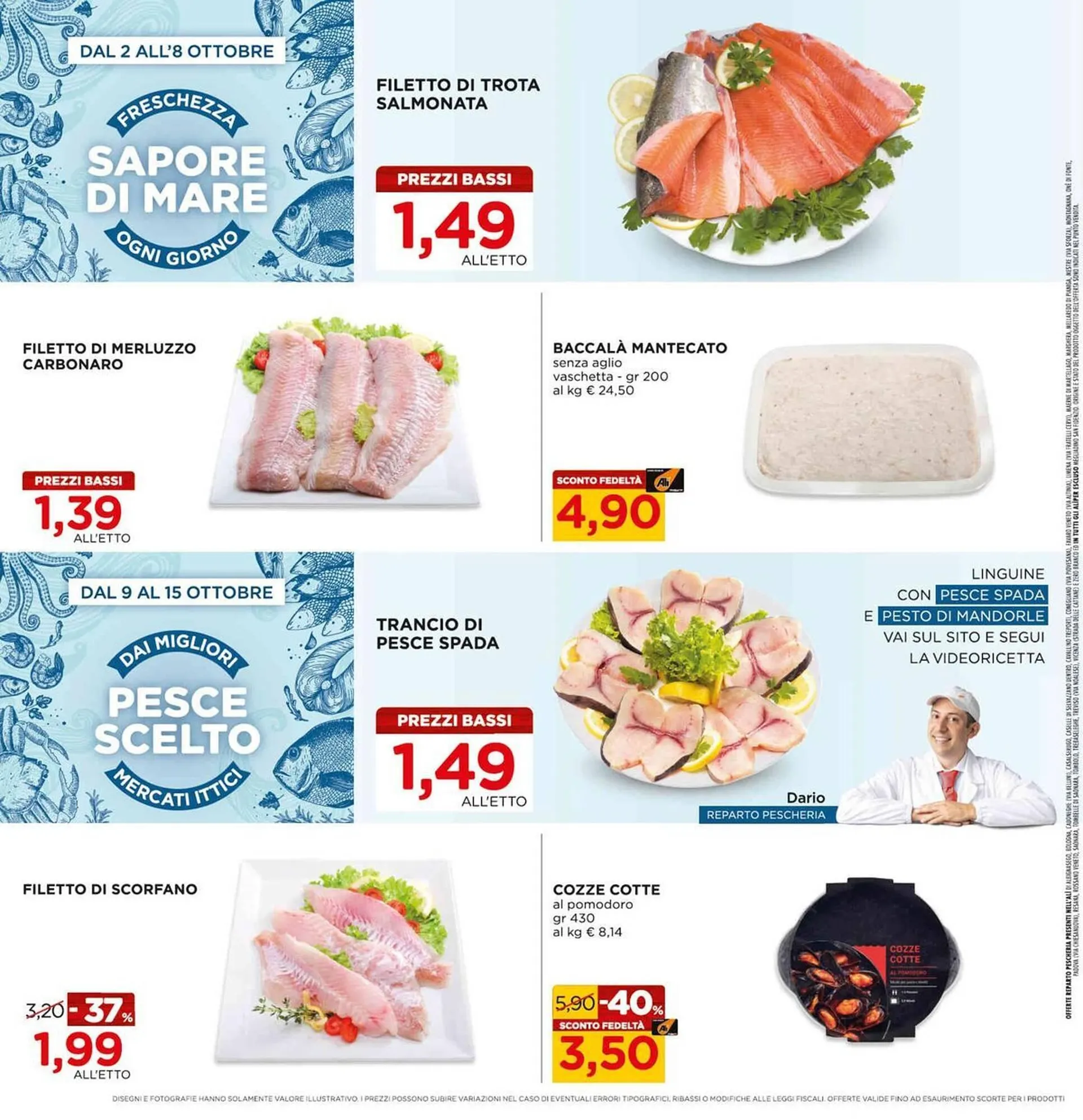 Volantino Alì Supermercati da 2 ottobre a 15 ottobre di 2025 - Pagina del volantino 10