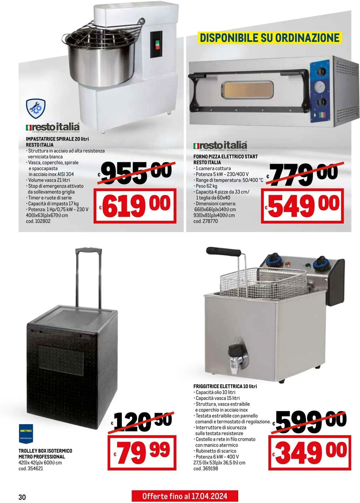 Metro Volantino attuale da 22 ottobre a 5 novembre di 2025 - Pagina del volantino 30