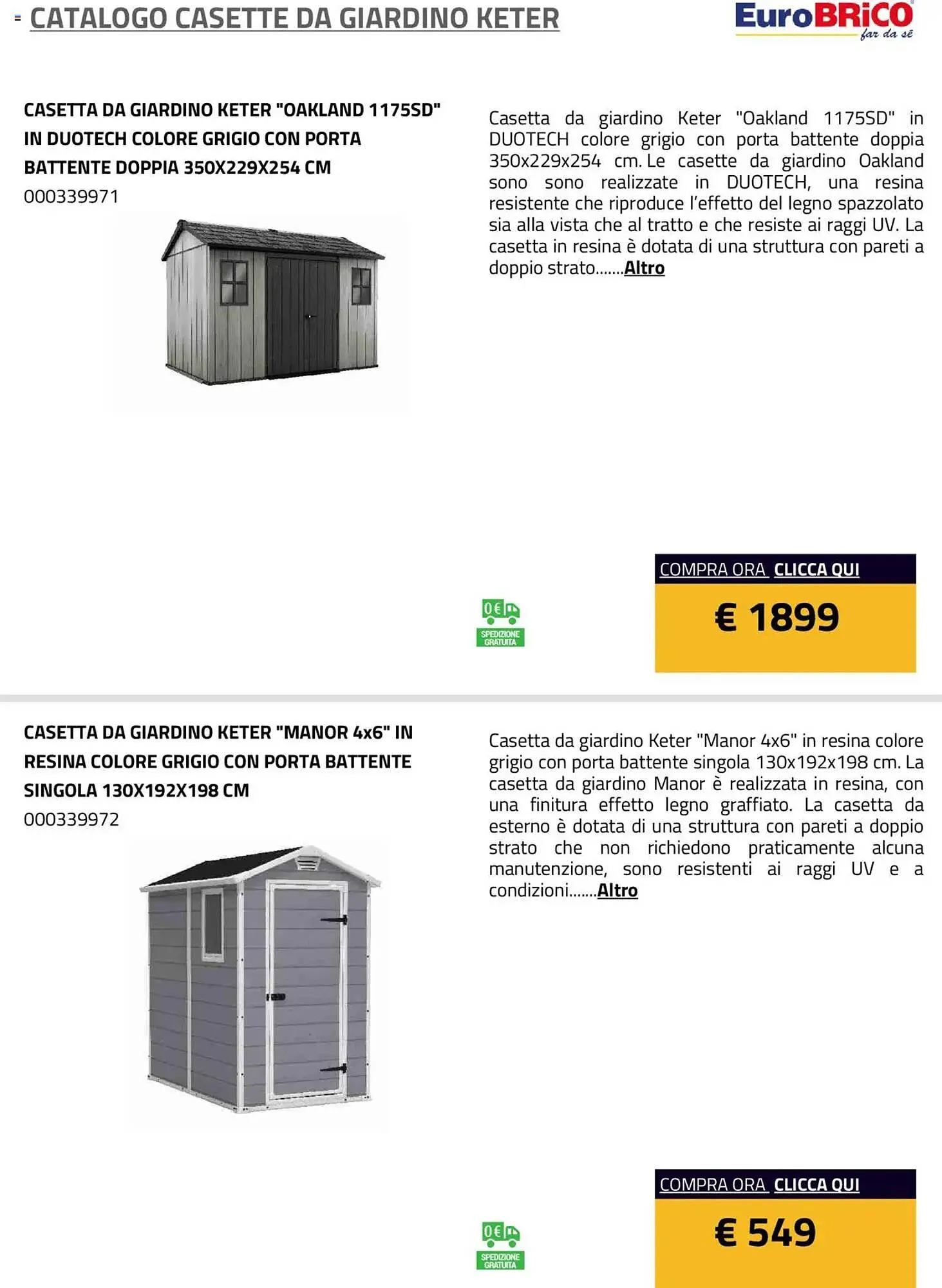 Volantino Eurobrico da 23 luglio a 31 dicembre di 2025 - Pagina del volantino 6