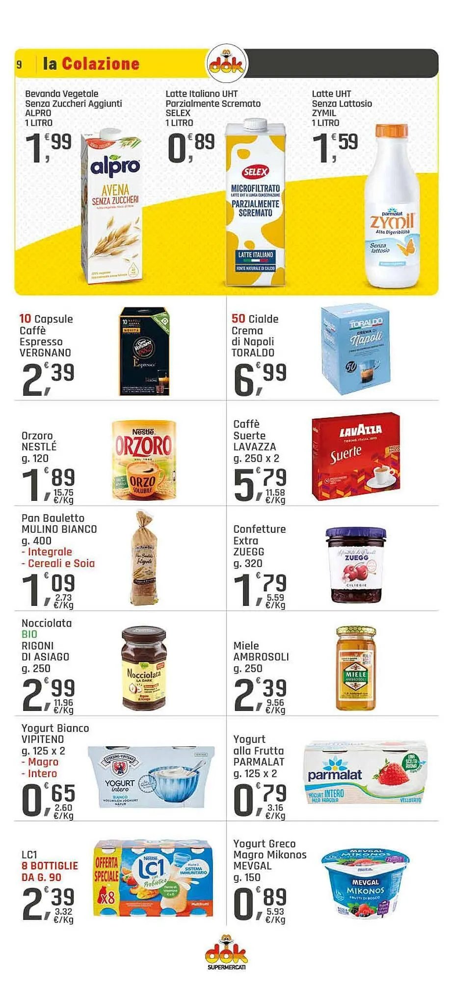 Volantino Supermercati Dok da 22 maggio a 4 giugno di 2025 - Pagina del volantino 9