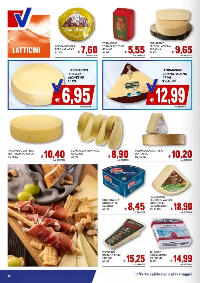 Guida alle offerte da 5 maggio a 17 maggio di 2025 - Pagina del volantino 18