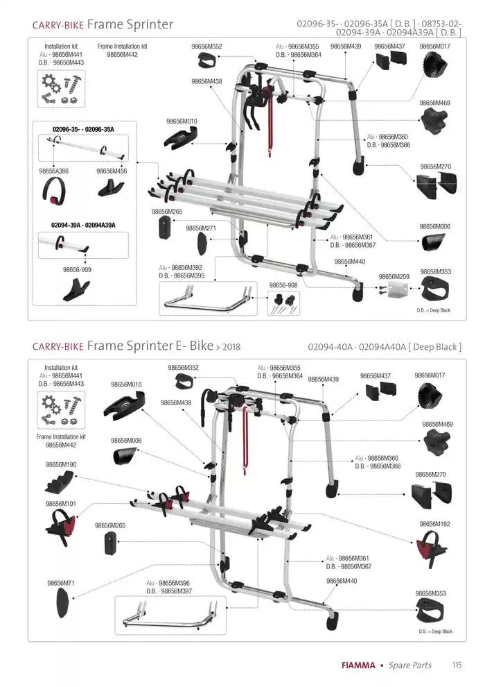 Spare parts catalogo 2025 da 14 gennaio a 31 dicembre di 2025 - Pagina del volantino 115
