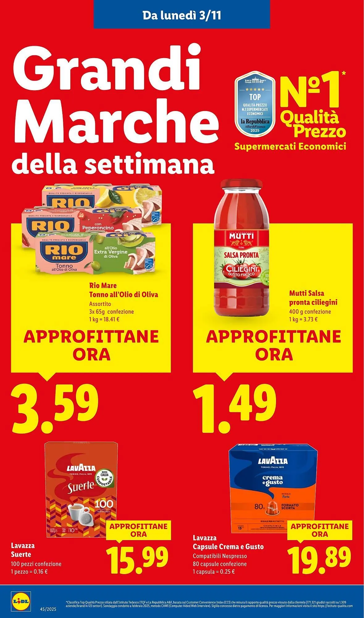 Volantino Lidl da 3 novembre a 9 novembre di 2025 - Pagina del volantino 18