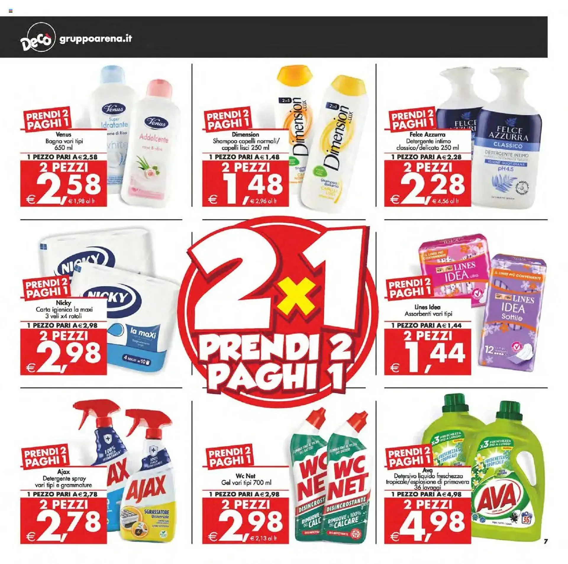 Volantino Deco Supermercati da 4 luglio a 13 luglio di 2025 - Pagina del volantino 7