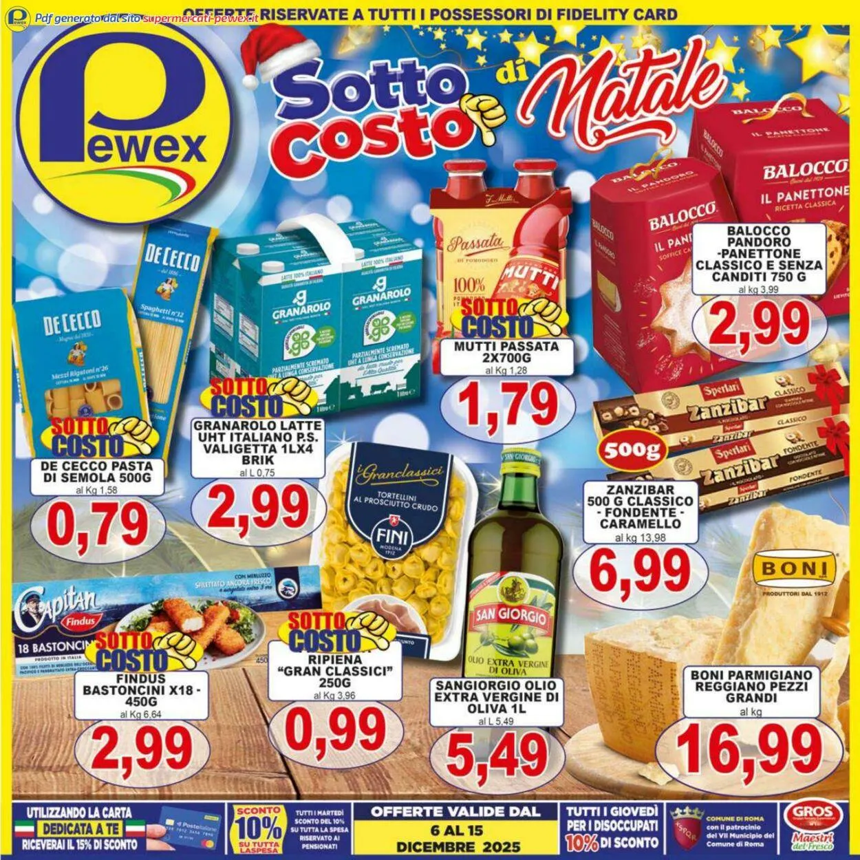 Pewex Volantino attuale da 29 dicembre a 12 gennaio di 2026 - Pagina del volantino 1