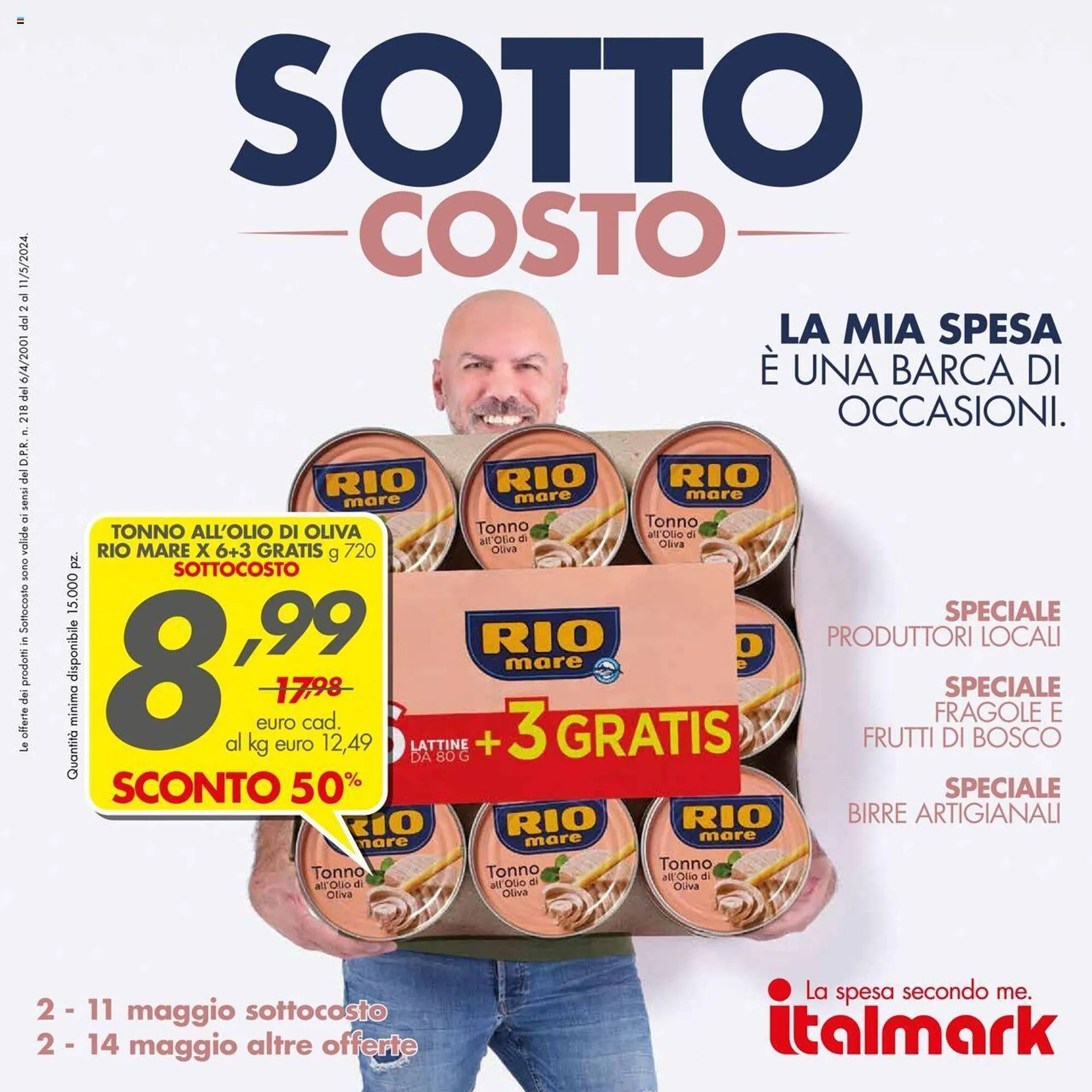 Volantino Italmark da 2 maggio a 11 maggio di 2024 - Pagina del volantino 1