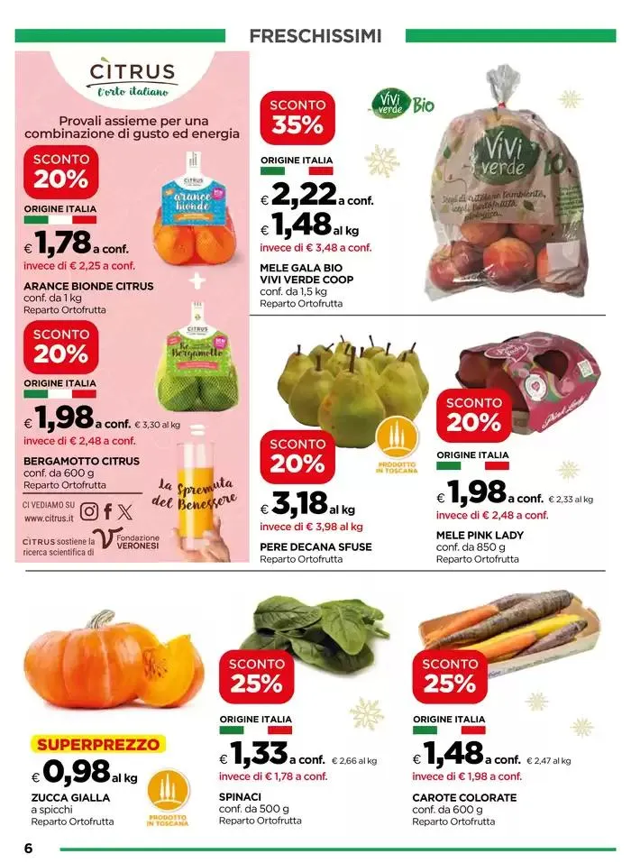 Dal 28 novembre all’11 dicembre 2024 da 27 novembre a 10 dicembre di 2024 - Pagina del volantino 6