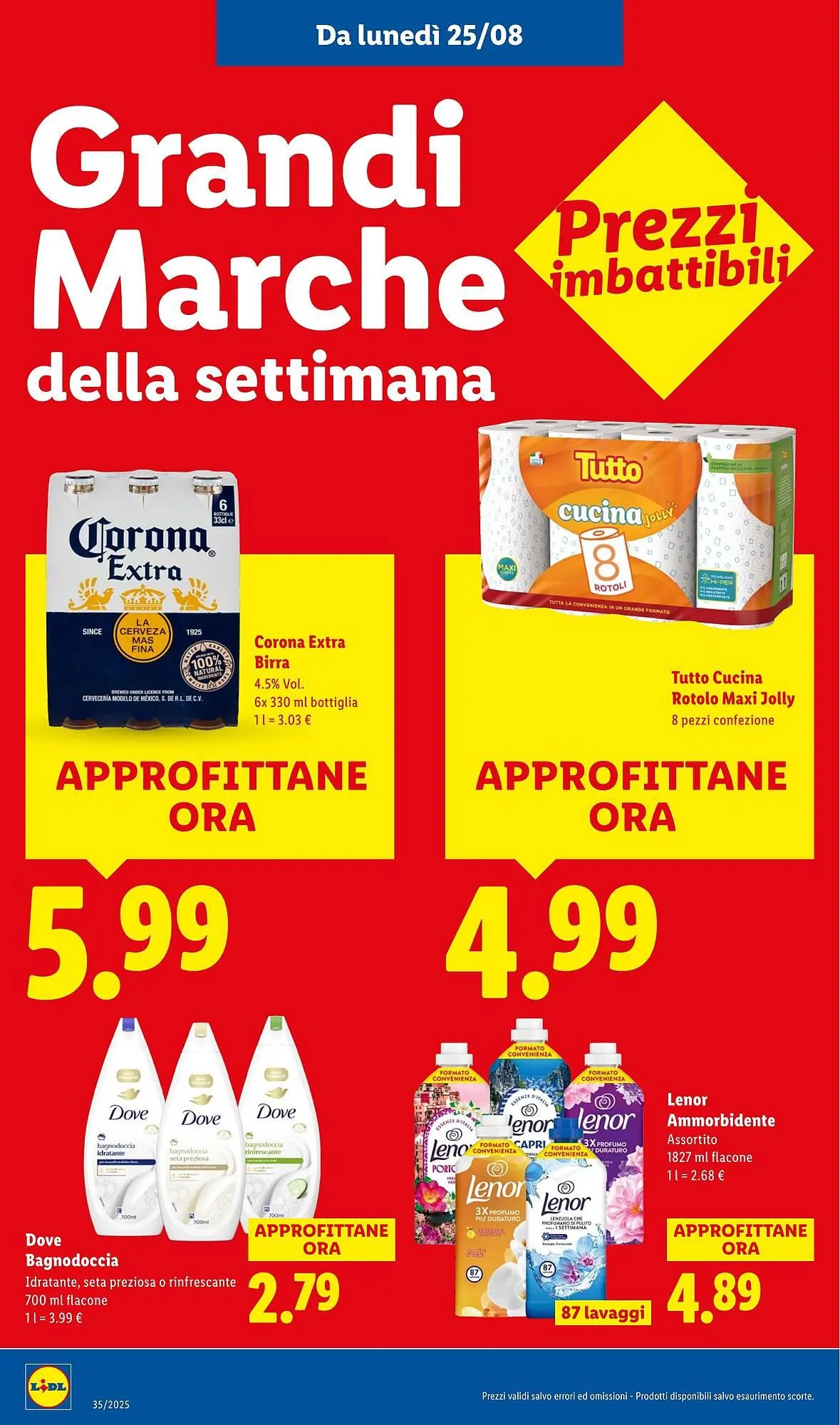 Volantino Lidl da 25 agosto a 31 agosto di 2025 - Pagina del volantino 16