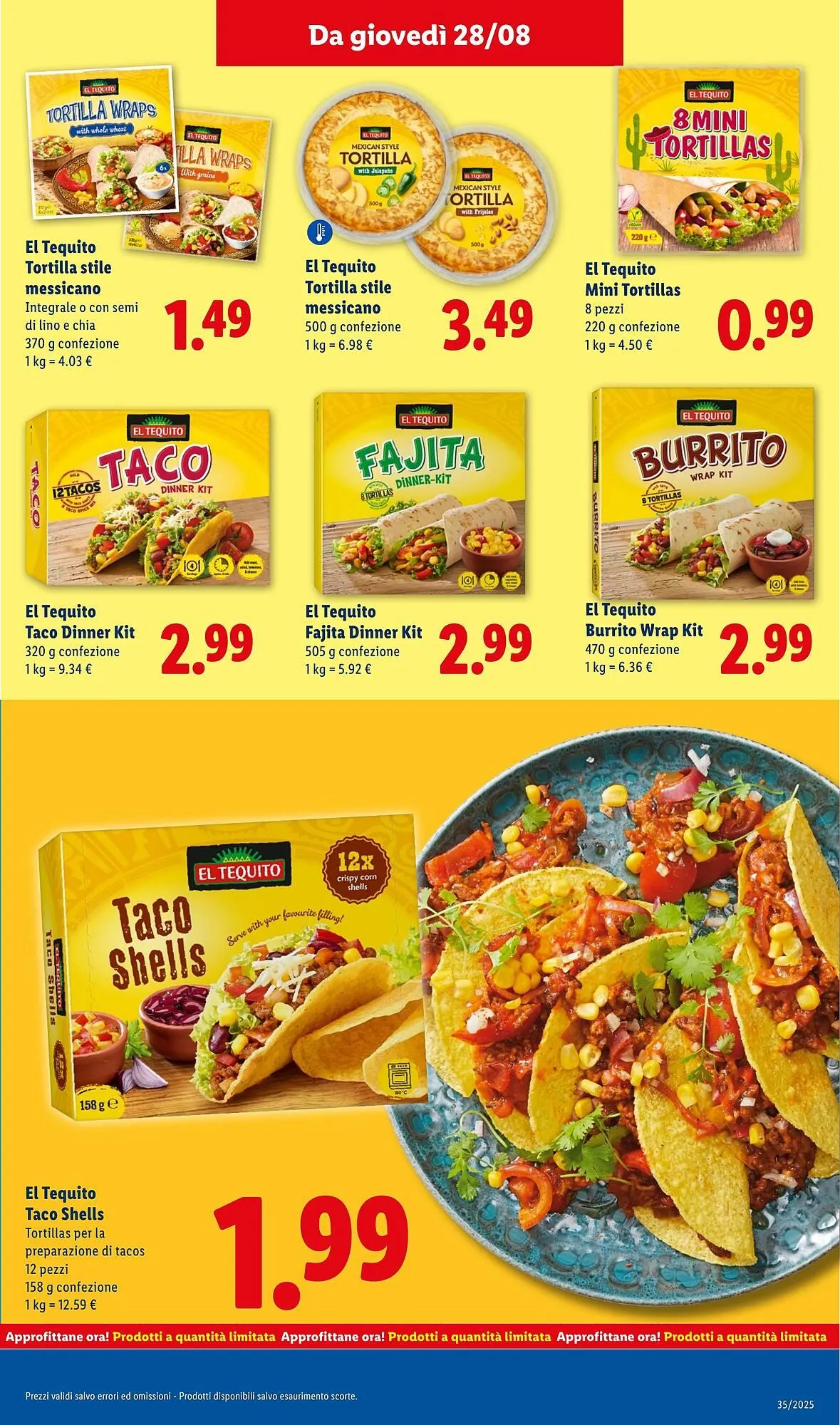 Volantino Lidl da 25 agosto a 31 agosto di 2025 - Pagina del volantino 25