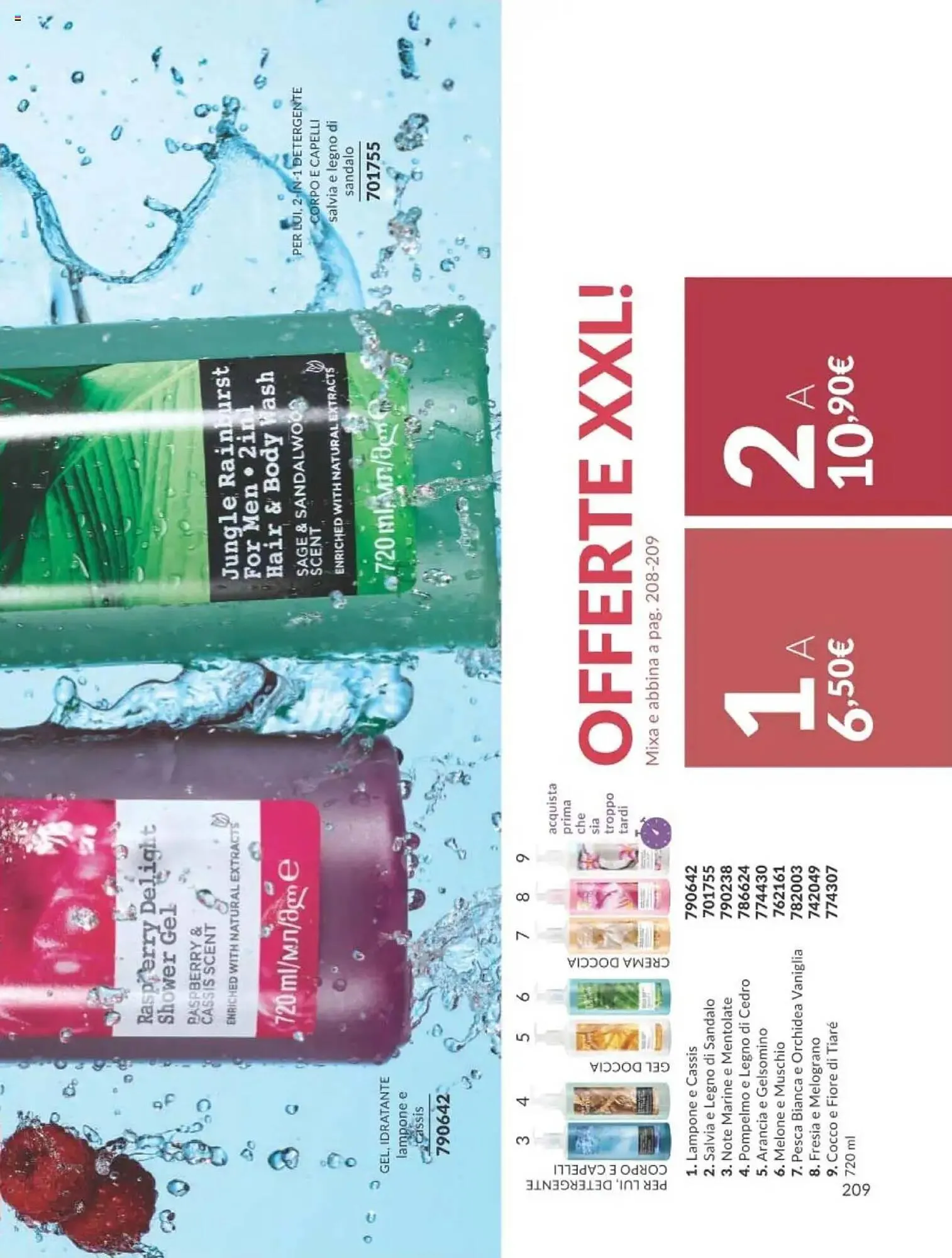 Volantino Avon da 1 aprile a 30 aprile di 2025 - Pagina del volantino 209