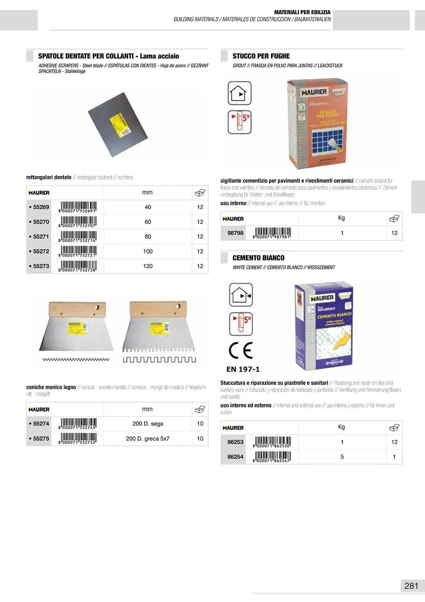 Volantino Maurer da 10 gennaio a 30 giugno di 2024 - Pagina del volantino 282