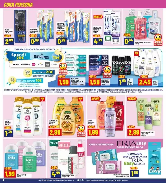 Sconti del 30% 40% 50% da 26 aprile a 10 maggio di 2025 - Pagina del volantino 2