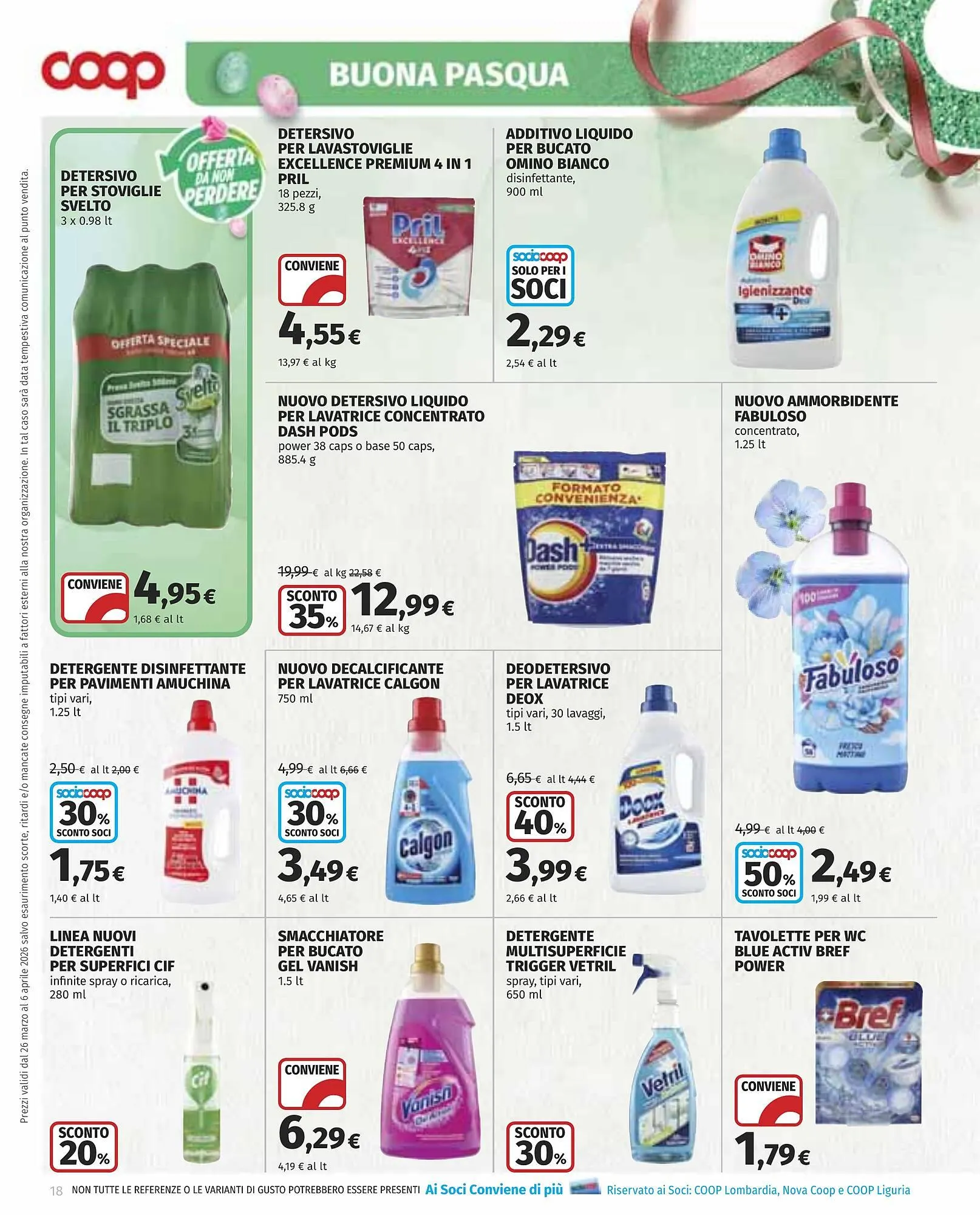 Volantino Coop da 26 marzo a 6 aprile di 2026 - Pagina del volantino 18