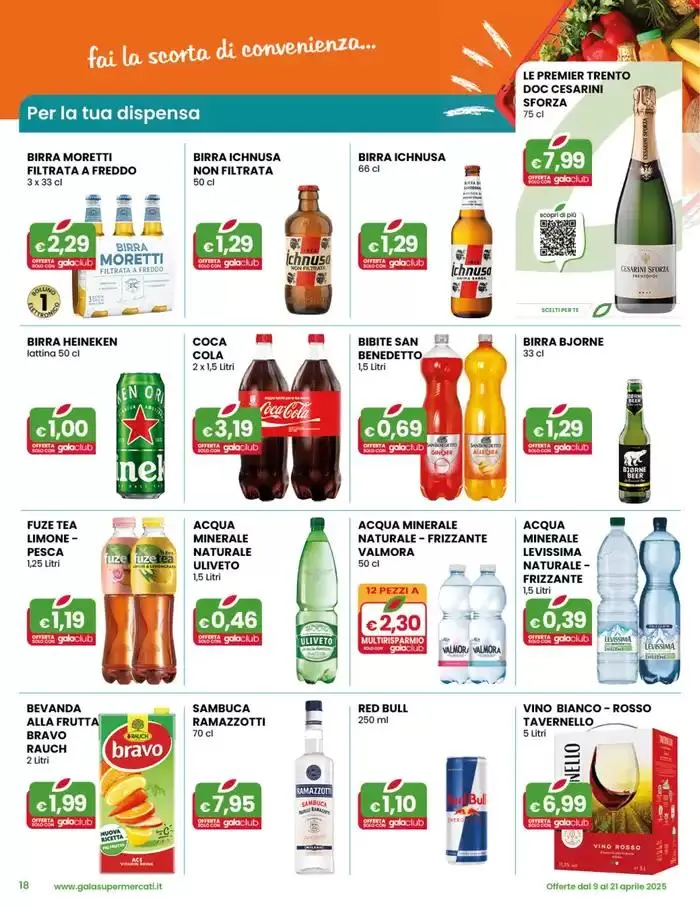 Buona Pasqua da 9 aprile a 21 aprile di 2025 - Pagina del volantino 18