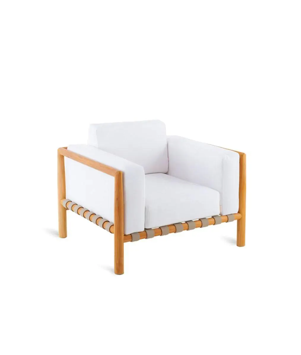 Poltrona in teak Pevero