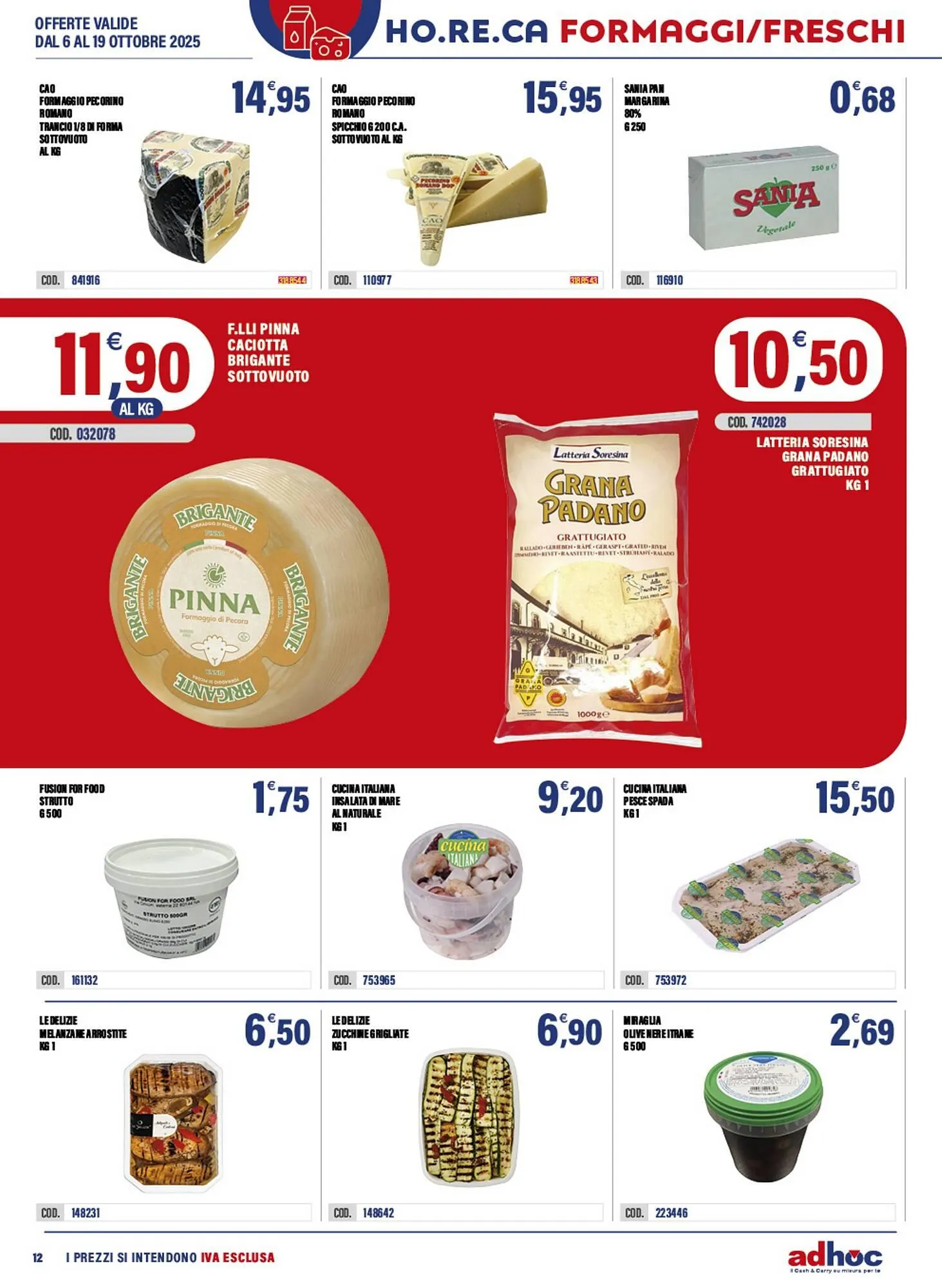 Volantino Adhoc da 6 ottobre a 19 ottobre di 2025 - Pagina del volantino 12