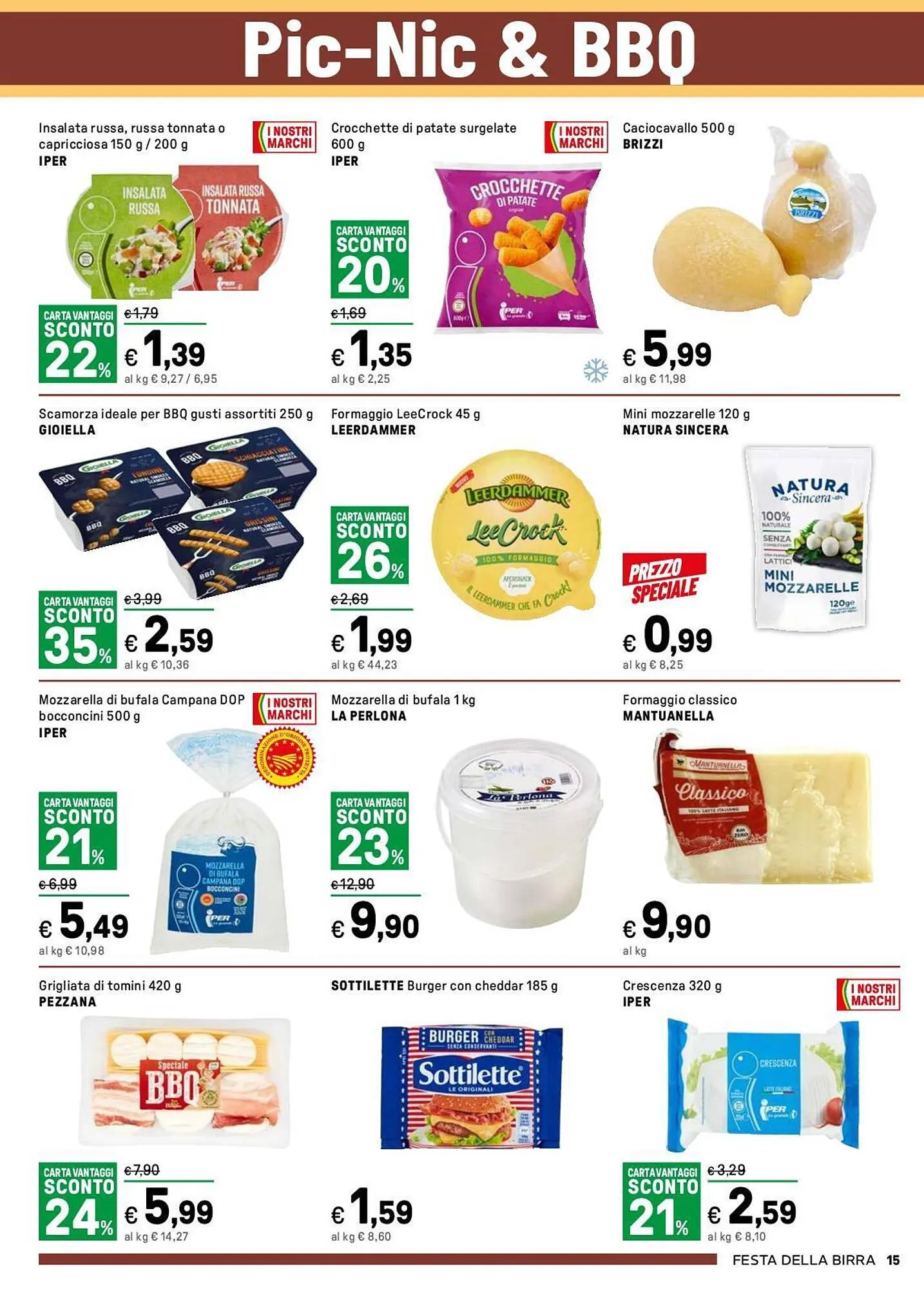 Volantino Iper La Grande da 28 luglio a 17 agosto di 2025 - Pagina del volantino 15