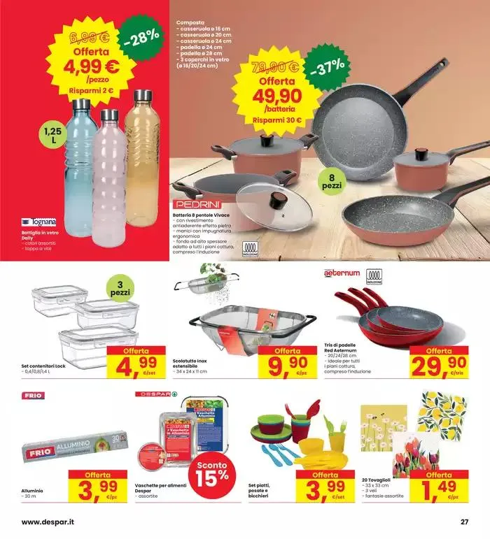 Sconti fino al 50% da 22 aprile a 7 maggio di 2025 - Pagina del volantino 27