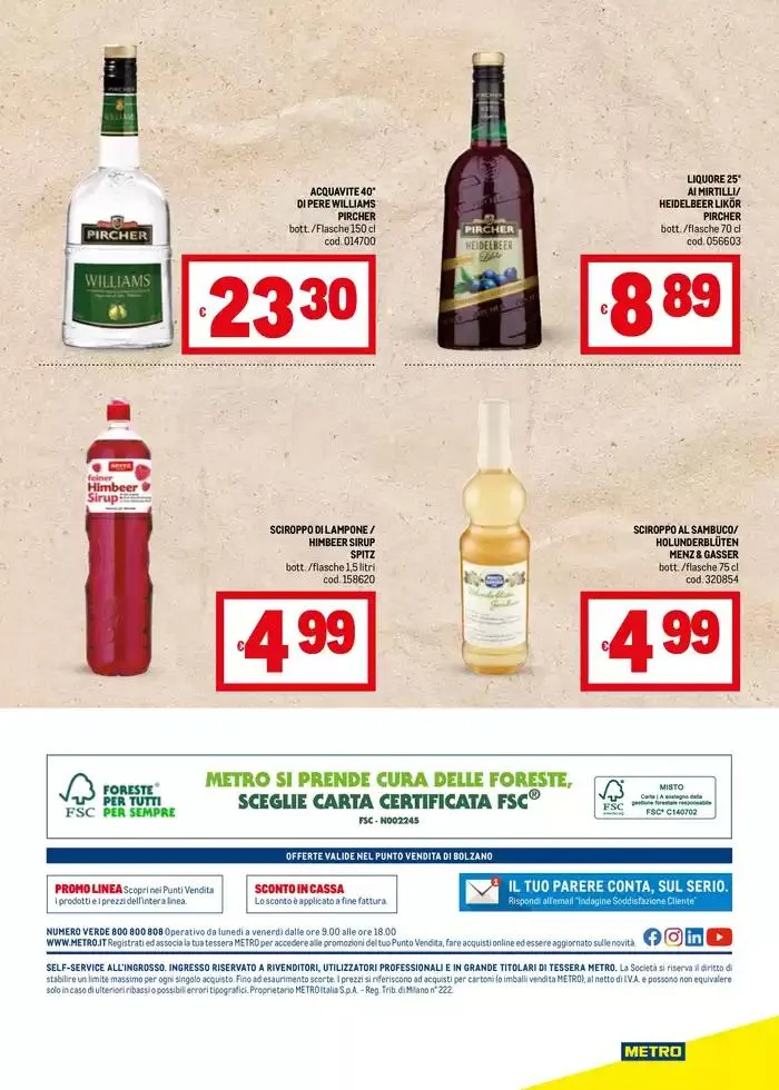 Offerte Alto Adige da 3 aprile a 30 aprile di 2025 - Pagina del volantino 8