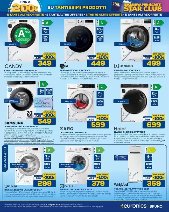 Star Bonus continua -200 euro da 3 aprile a 16 aprile di 2025 - Pagina del volantino 33