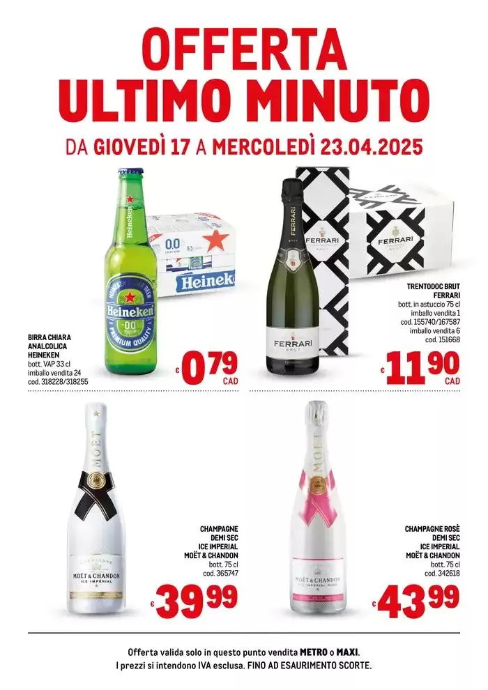 Offerte ultimo minuto da 22 aprile a 23 aprile di 2025 - Pagina del volantino 1