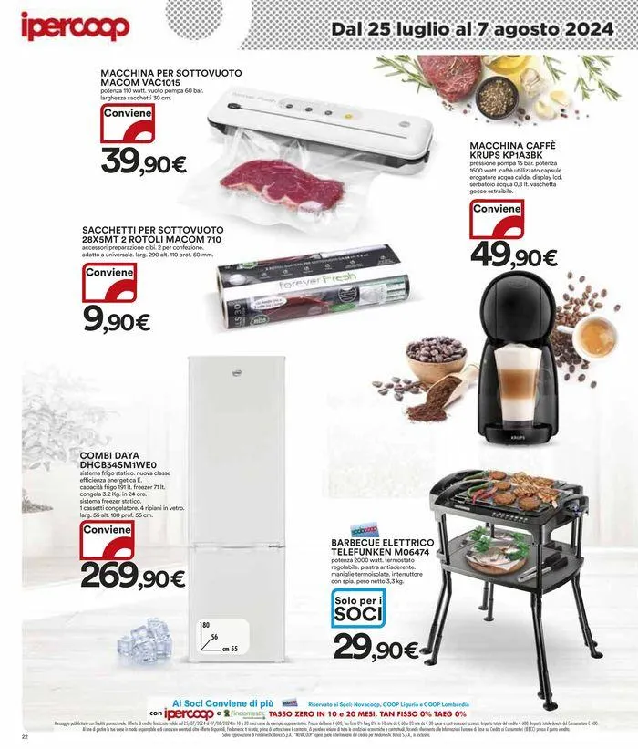 Sconti fino al 50% da 25 luglio a 7 agosto di 2024 - Pagina del volantino 22
