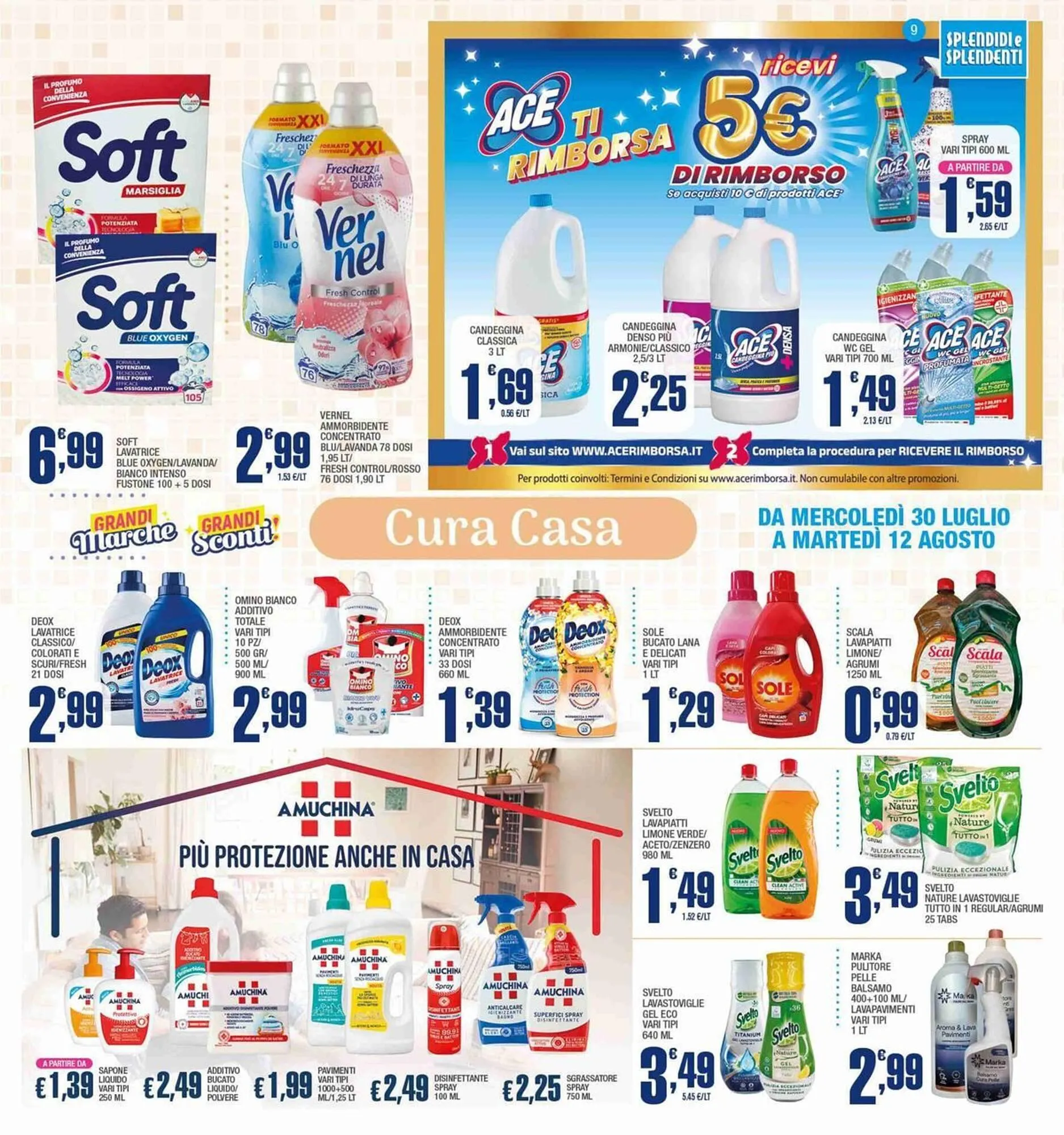Volantino Splendidi e Splendenti da 1 agosto a 12 agosto di 2025 - Pagina del volantino 9