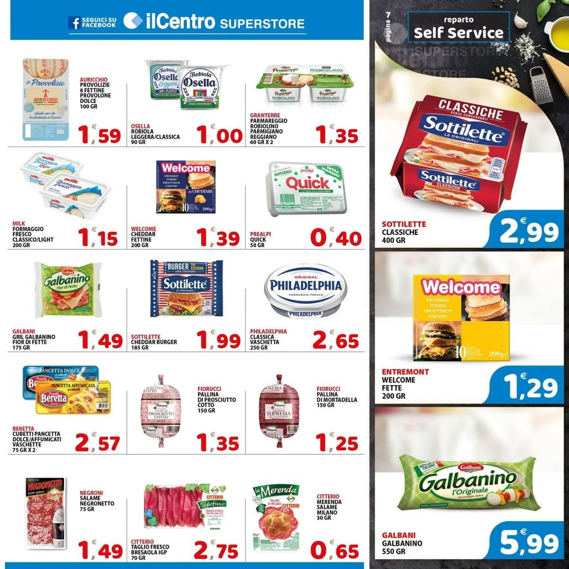 Volantino Il Centro Superstore da 30 giugno a 8 luglio di 2025 - Pagina del volantino 7