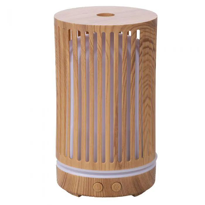 Diffusore di aroma con led 150 ml effetto bambù, Kooper