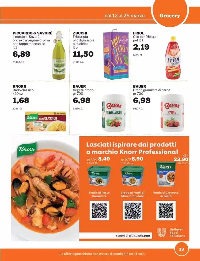 Volantino Food & Beverage da 12 marzo a 25 marzo di 2025 - Pagina del volantino 33