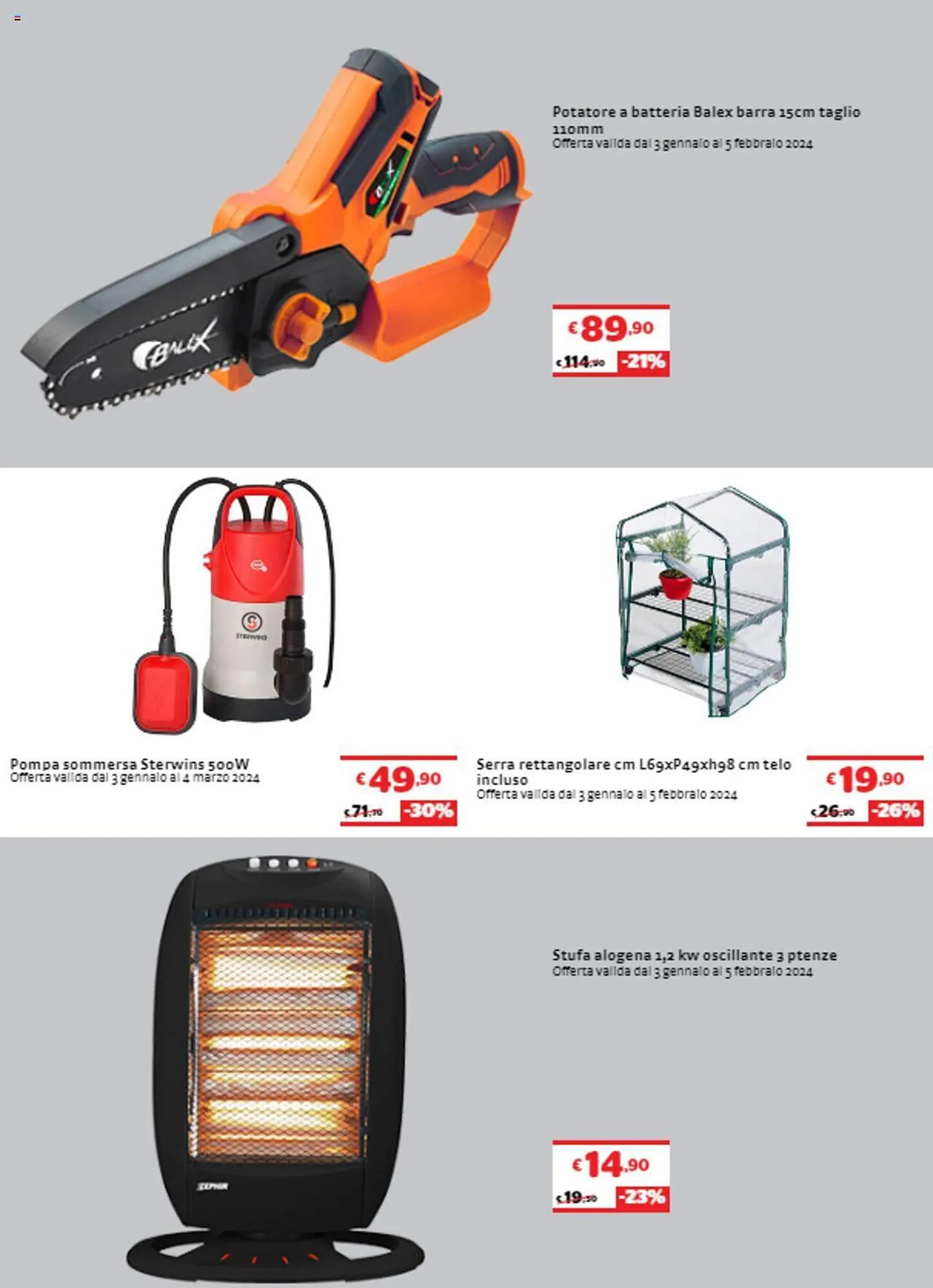 Volantino Bricocenter da 1 febbraio a 5 febbraio di 2024 - Pagina del volantino 4