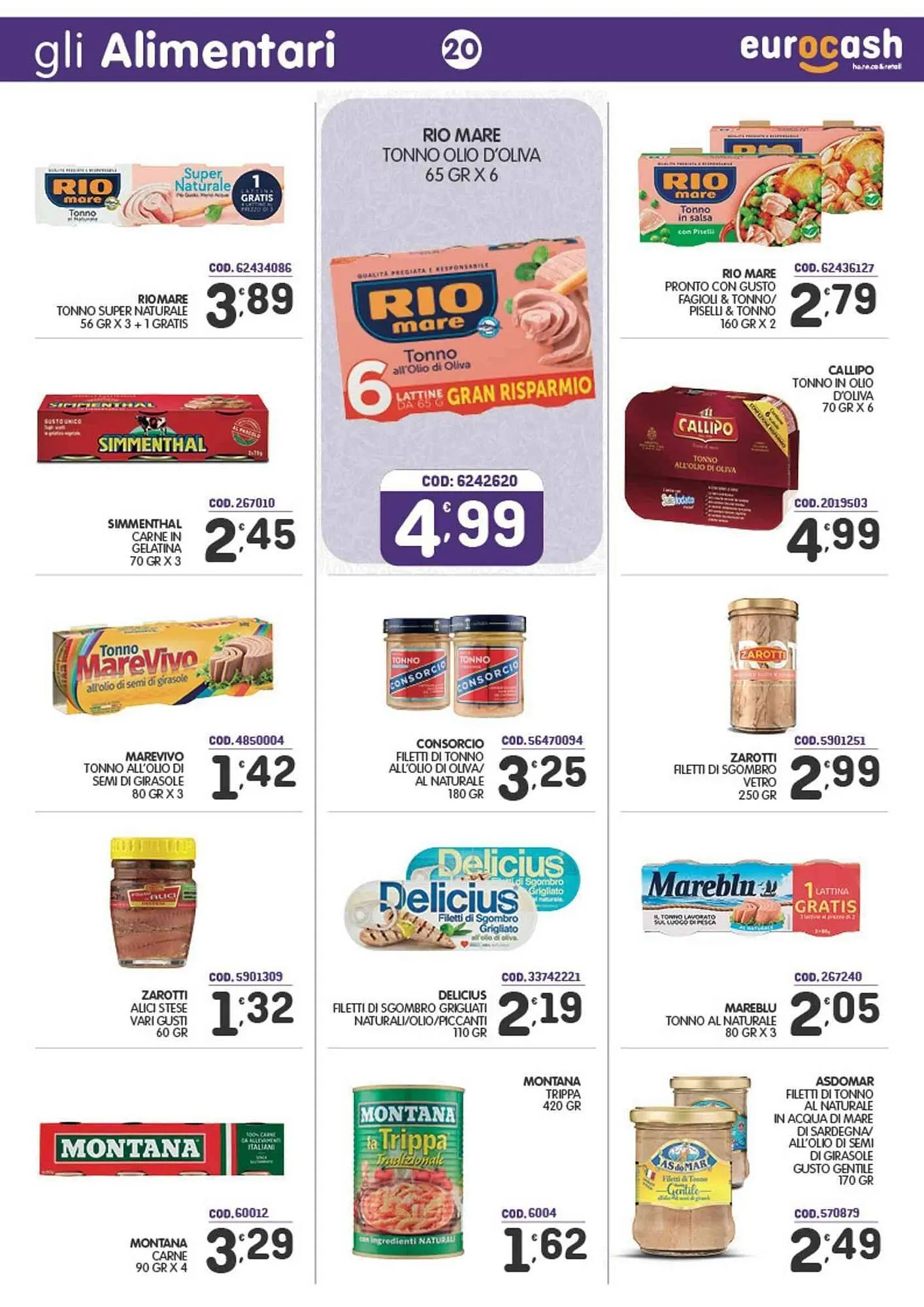 Volantino Eurocash da 23 febbraio a 15 marzo di 2026 - Pagina del volantino 20