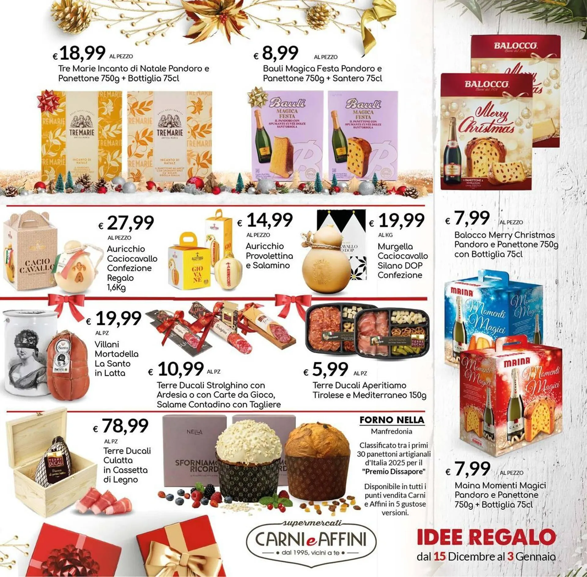 Volantino Carni e Affini Supermercati da 15 dicembre a 3 gennaio di 2026 - Pagina del volantino 13