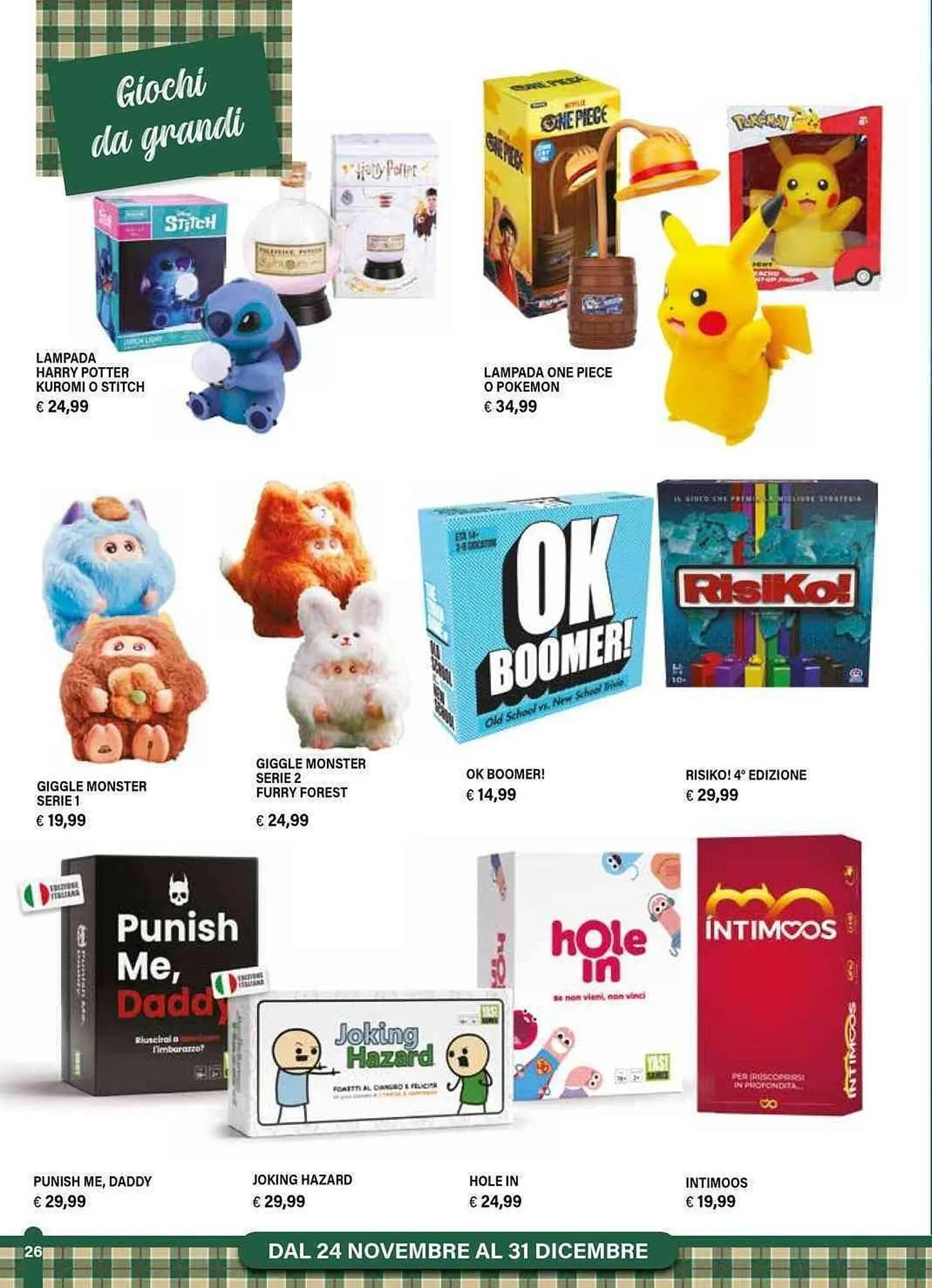 Volantino Il Gigante da 24 novembre a 31 dicembre di 2025 - Pagina del volantino 26