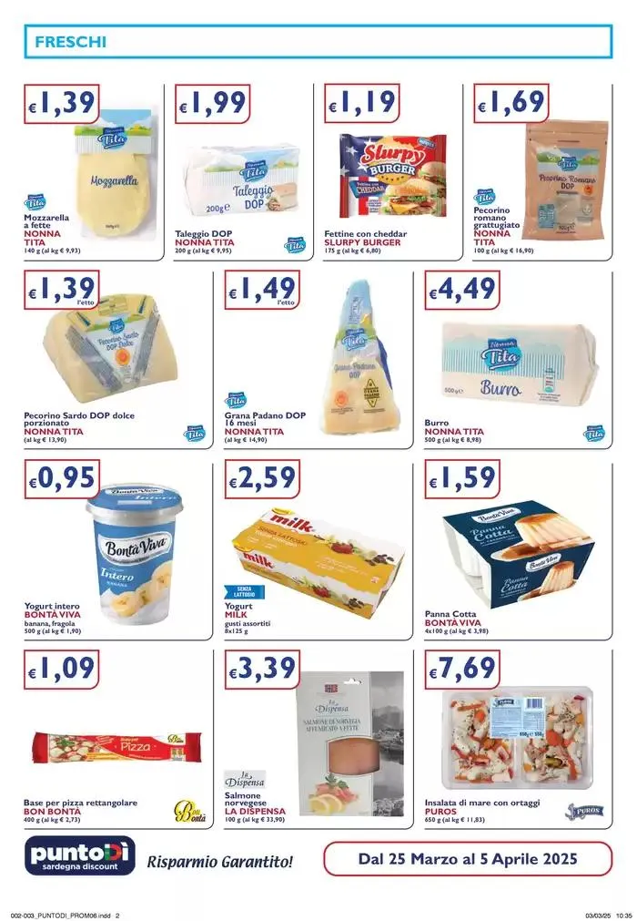 Il risparmio garantito! da 26 marzo a 5 aprile di 2025 - Pagina del volantino 2