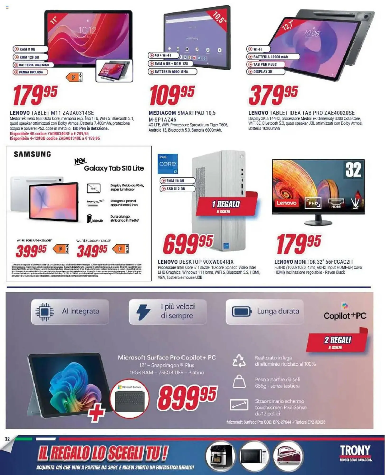 Volantino Trony da 5 settembre a 1 ottobre di 2025 - Pagina del volantino 32