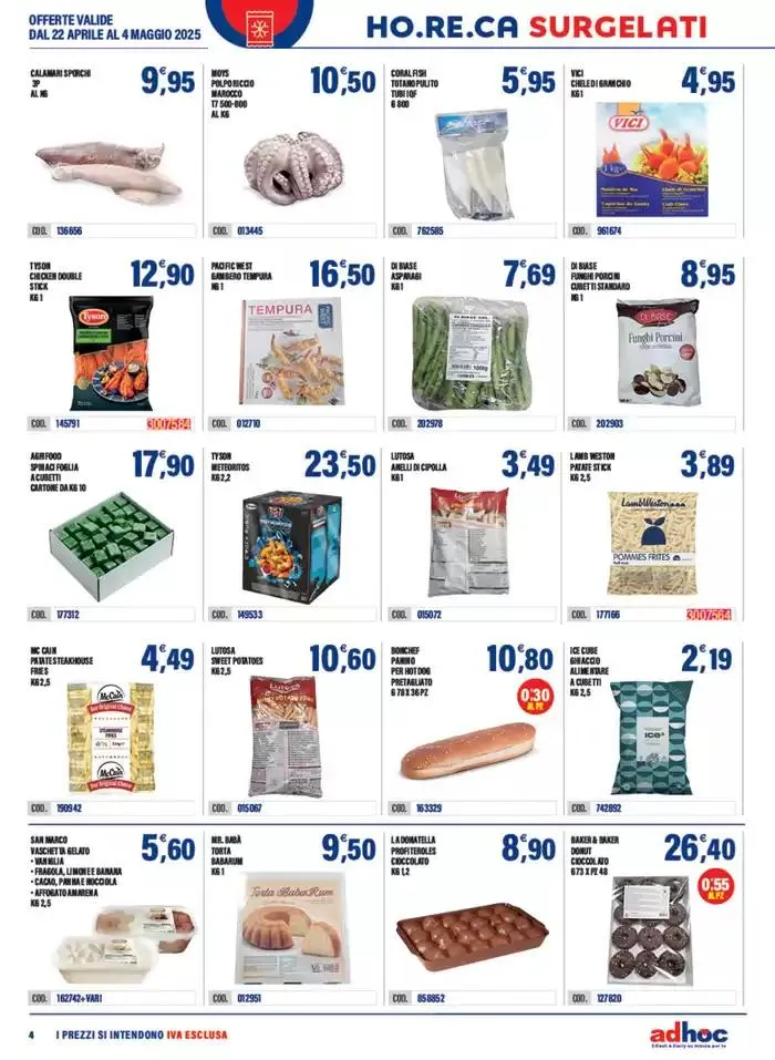 Offerte valide dal 22 aprile al 4 maggio da 22 aprile a 4 maggio di 2025 - Pagina del volantino 4