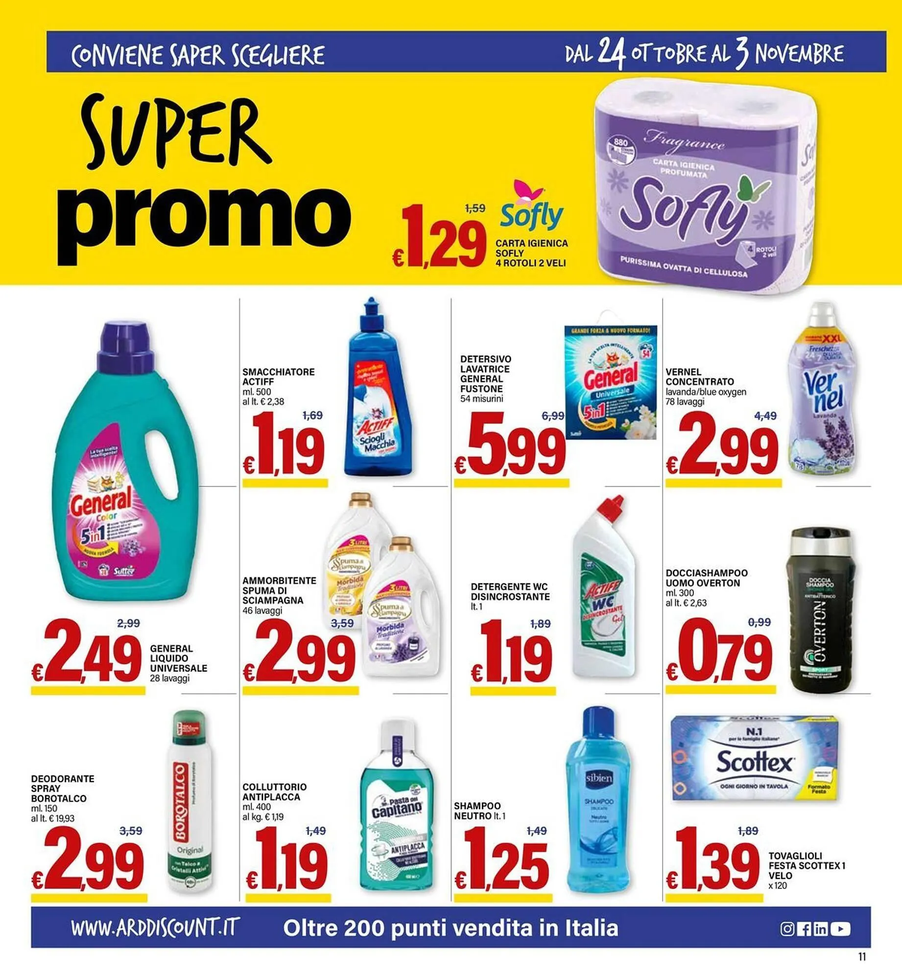 Volantino Ard Discount da 24 ottobre a 3 novembre di 2024 - Pagina del volantino 11