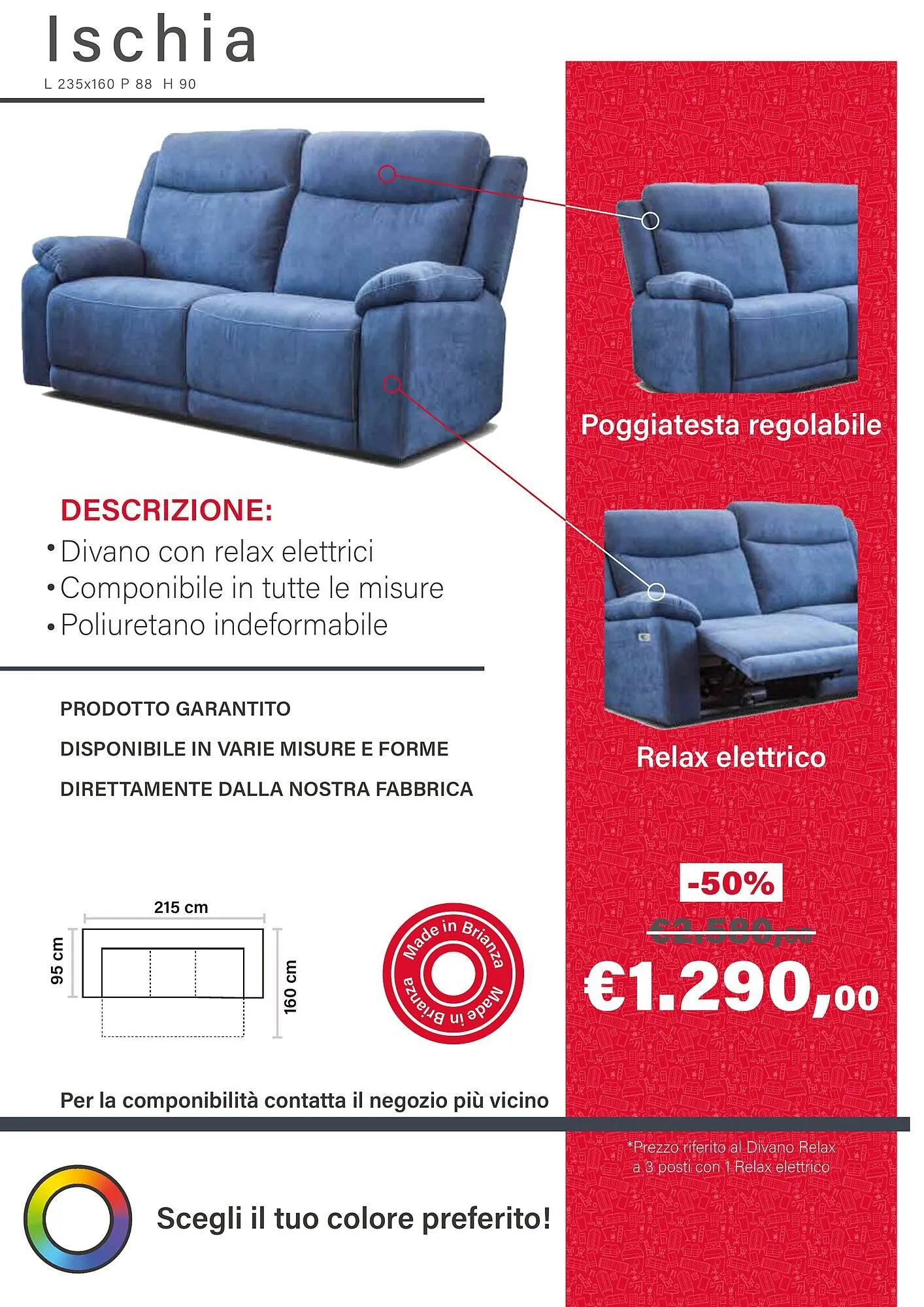 Volantino Outlet Divani da 15 ottobre a 31 dicembre di 2024 - Pagina del volantino 5