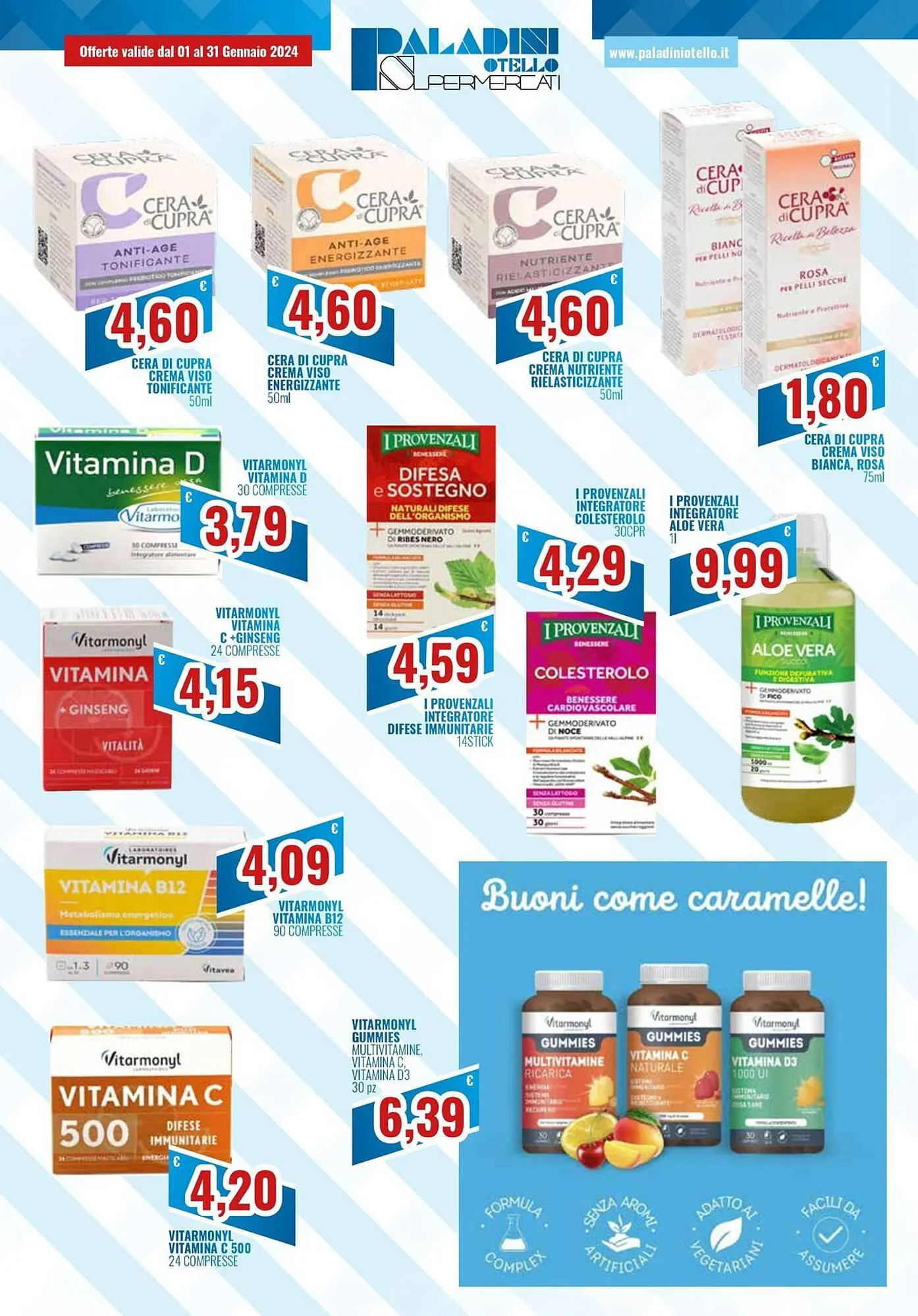 Volantino Paladini Otello Supermercato da 3 gennaio a 31 gennaio di 2024 - Pagina del volantino 5