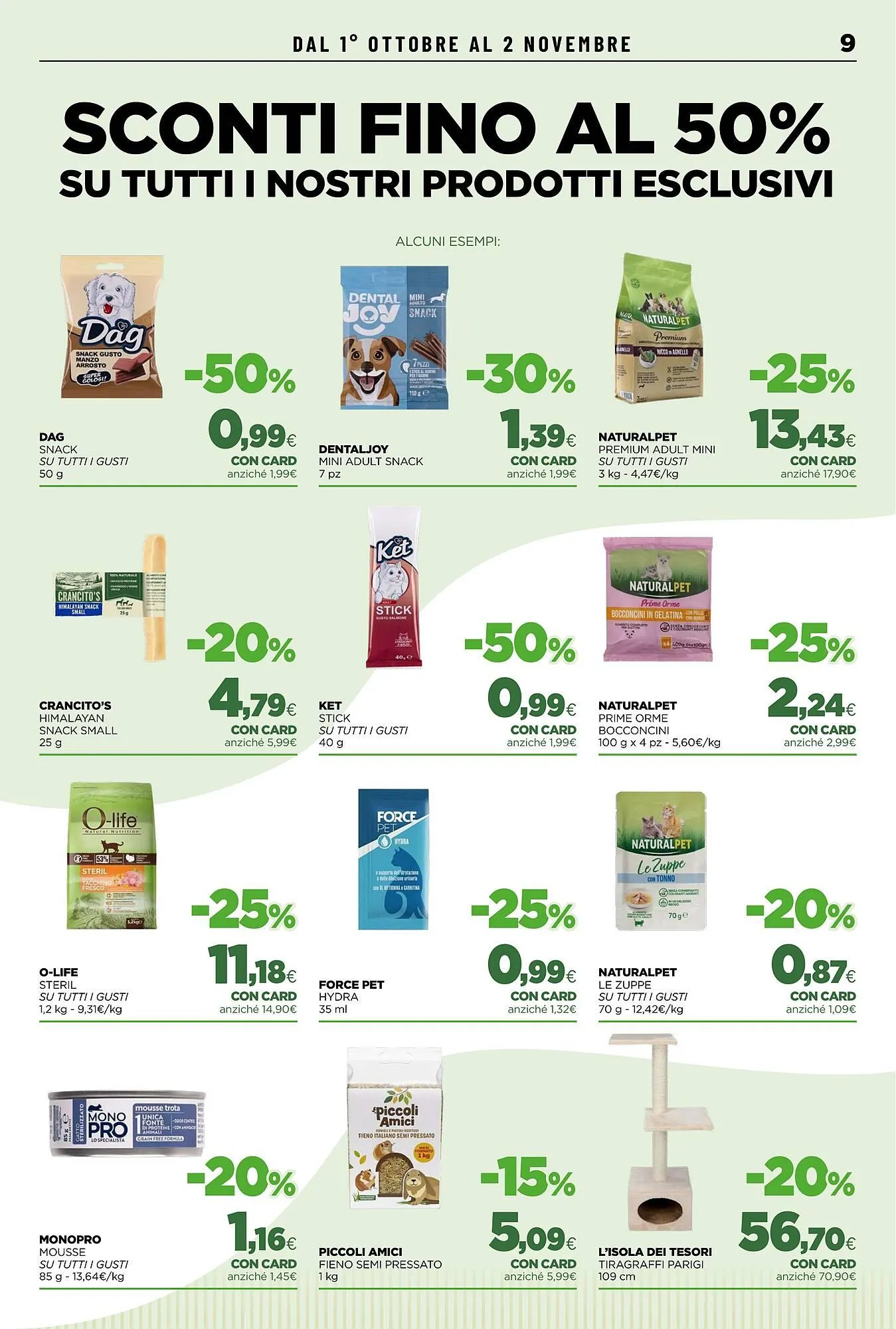 Volantino L´Isola dei Tesori da 1 ottobre a 2 novembre di 2025 - Pagina del volantino 9