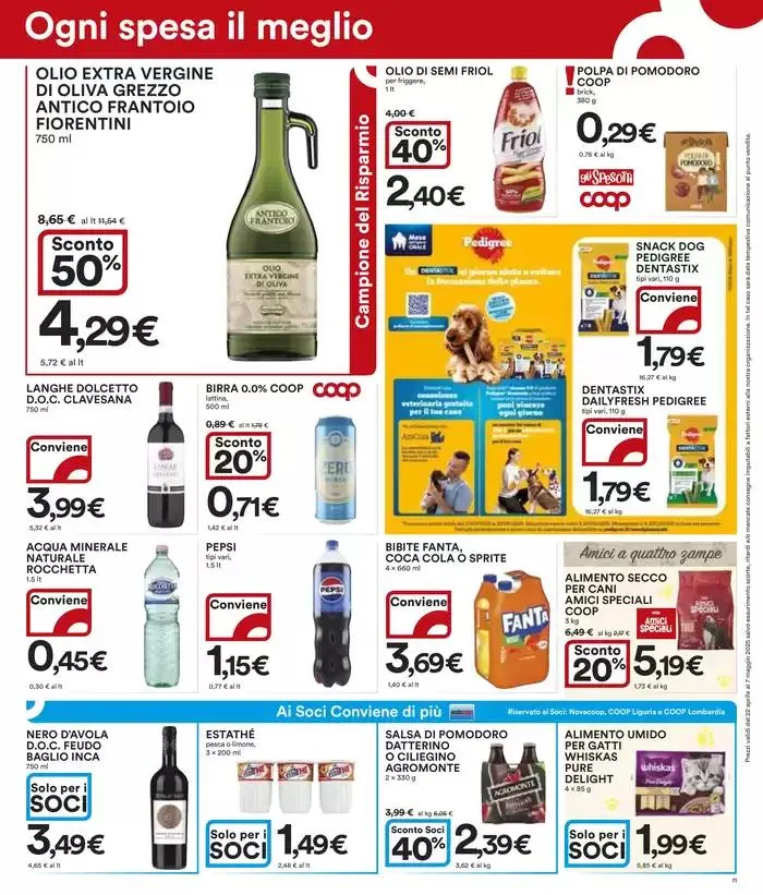 Tutto a 1€, 2€, 3€, 5€ da 22 aprile a 7 maggio di 2025 - Pagina del volantino 11