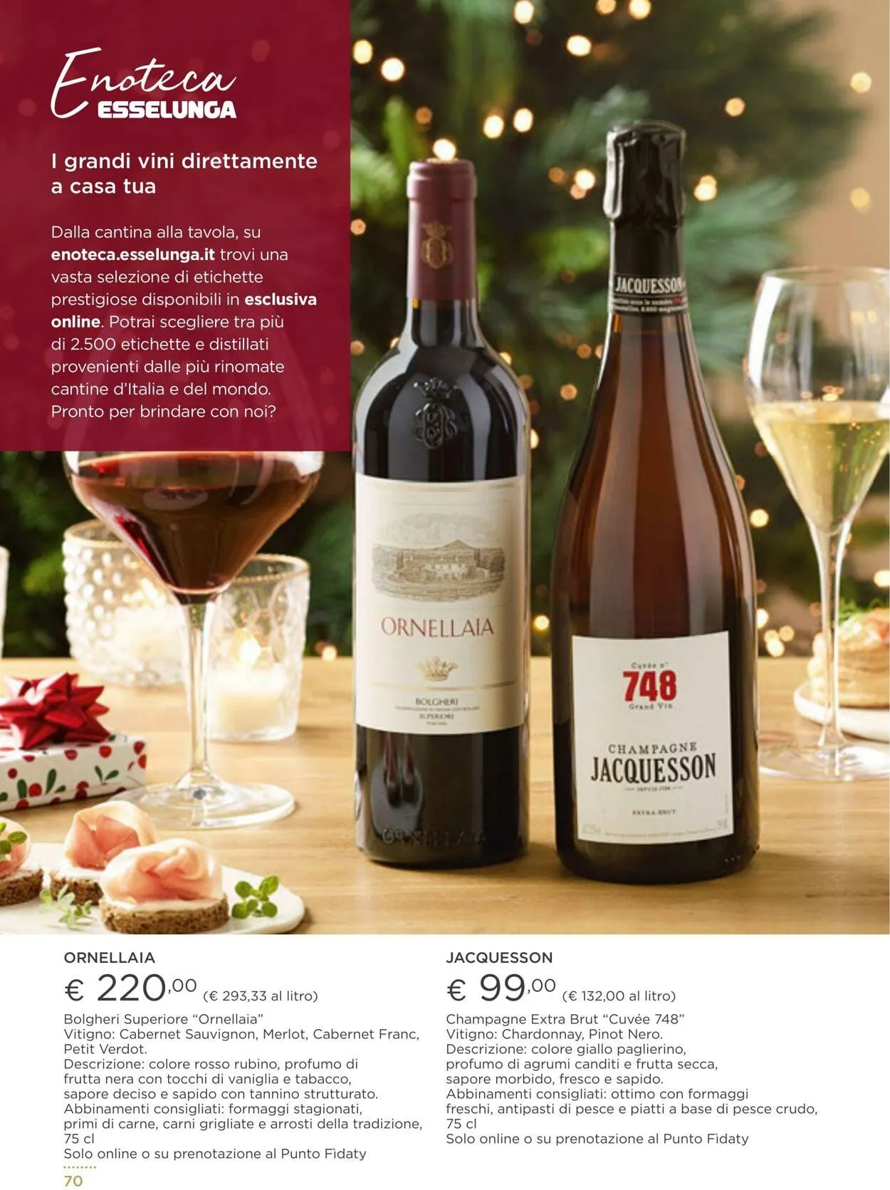 Esselunga Volantino attuale da 25 febbraio a 11 marzo di 2026 - Pagina del volantino 70