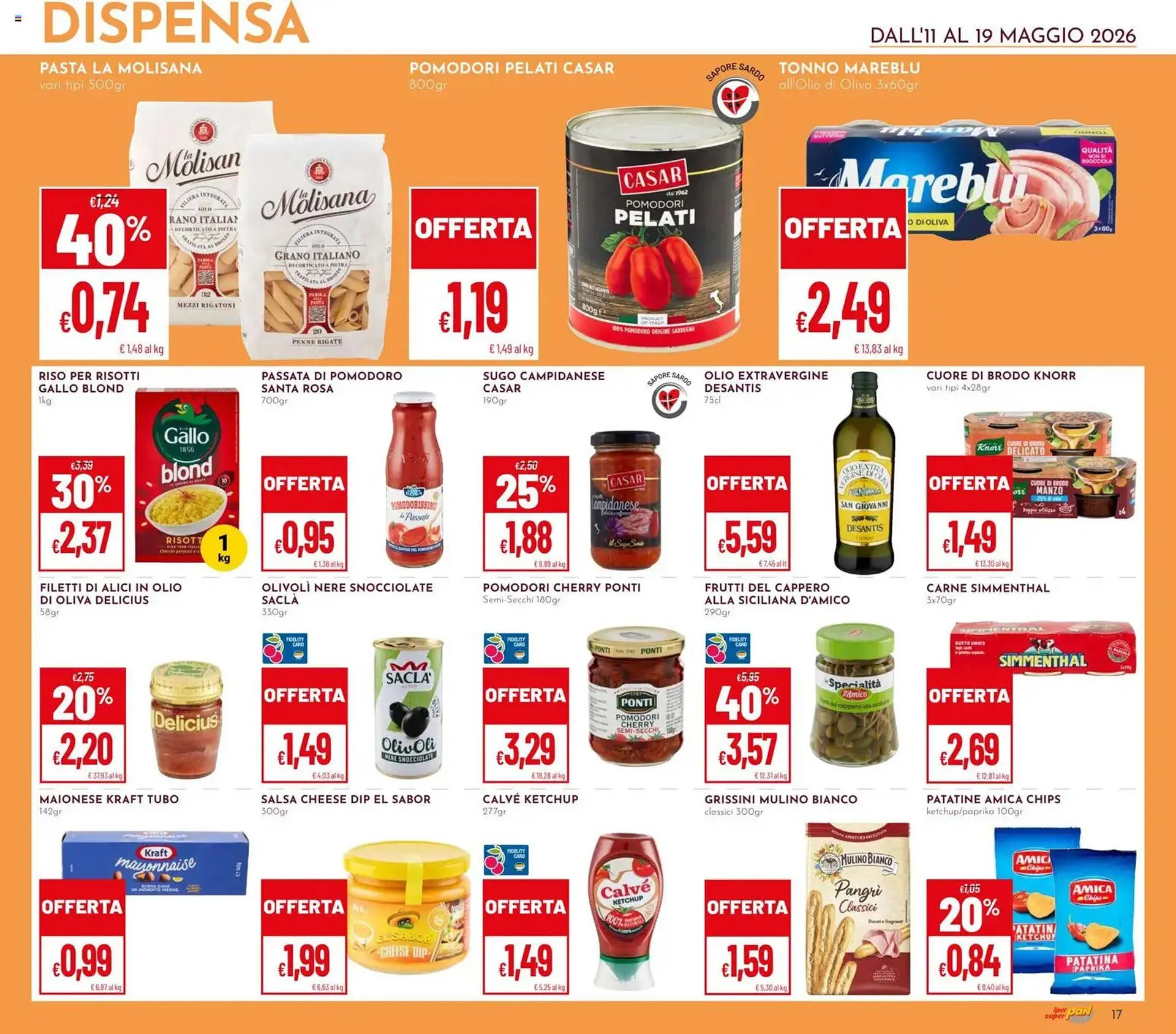 Volantino Pan da 11 maggio a 19 maggio di 2026 - Pagina del volantino 17