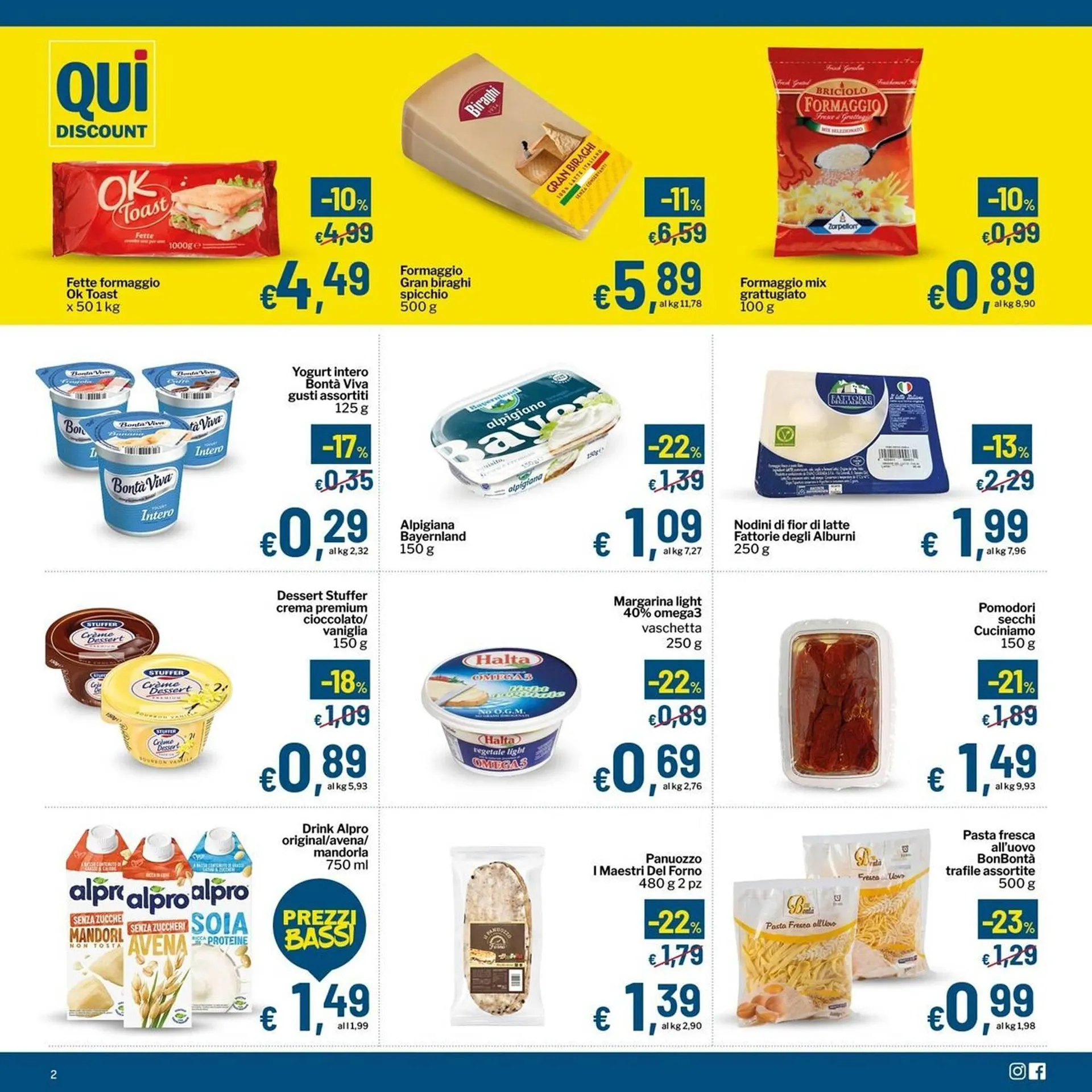 Volantino Qui Discount da 21 ottobre a 2 novembre di 2025 - Pagina del volantino 3