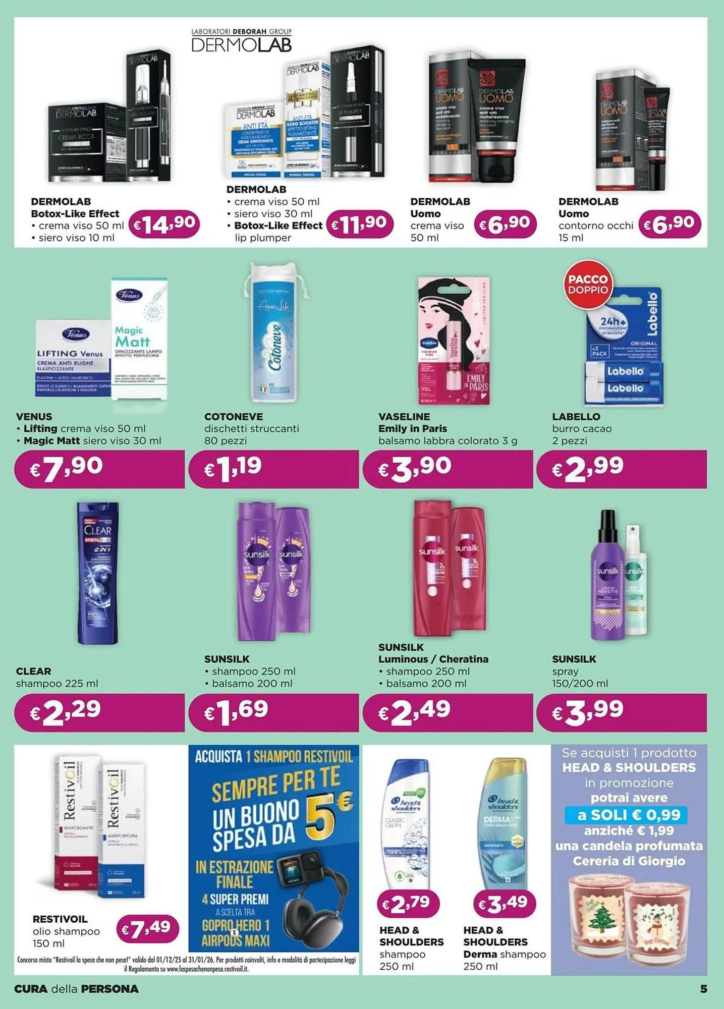 Volantino La Saponeria da 17 dicembre a 7 gennaio di 2026 - Pagina del volantino 5